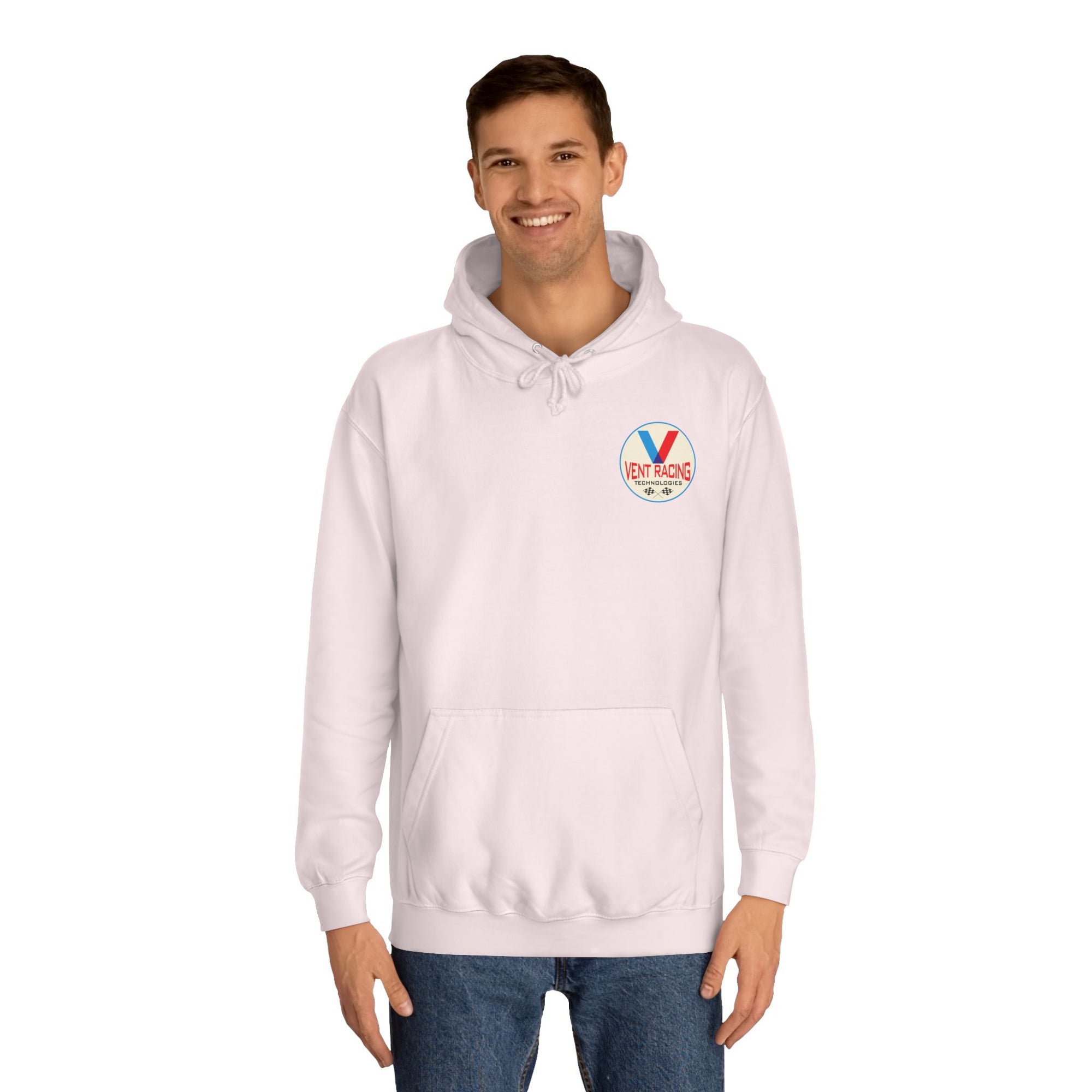 Vent Racing V Hoodie, College Sweatshirt, Gift for Racing Fans, Casual Apparel, Outdoor Adventure Clothing
