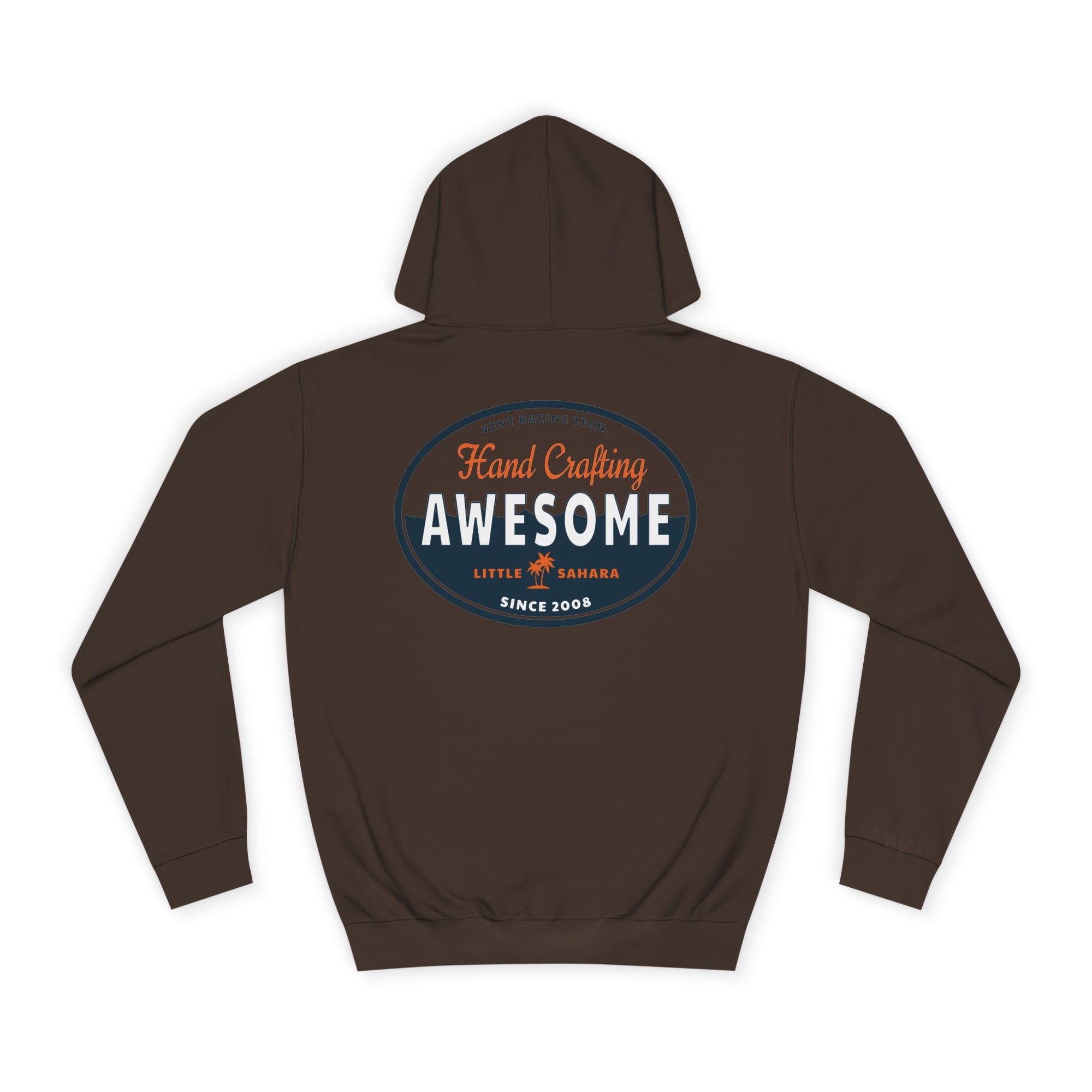 Oval Crafting Awesome | Unisex Hoodie, College Sweatshirt, Gift for Racing Fans, Casual Apparel, Outdoor Adventure Clothing