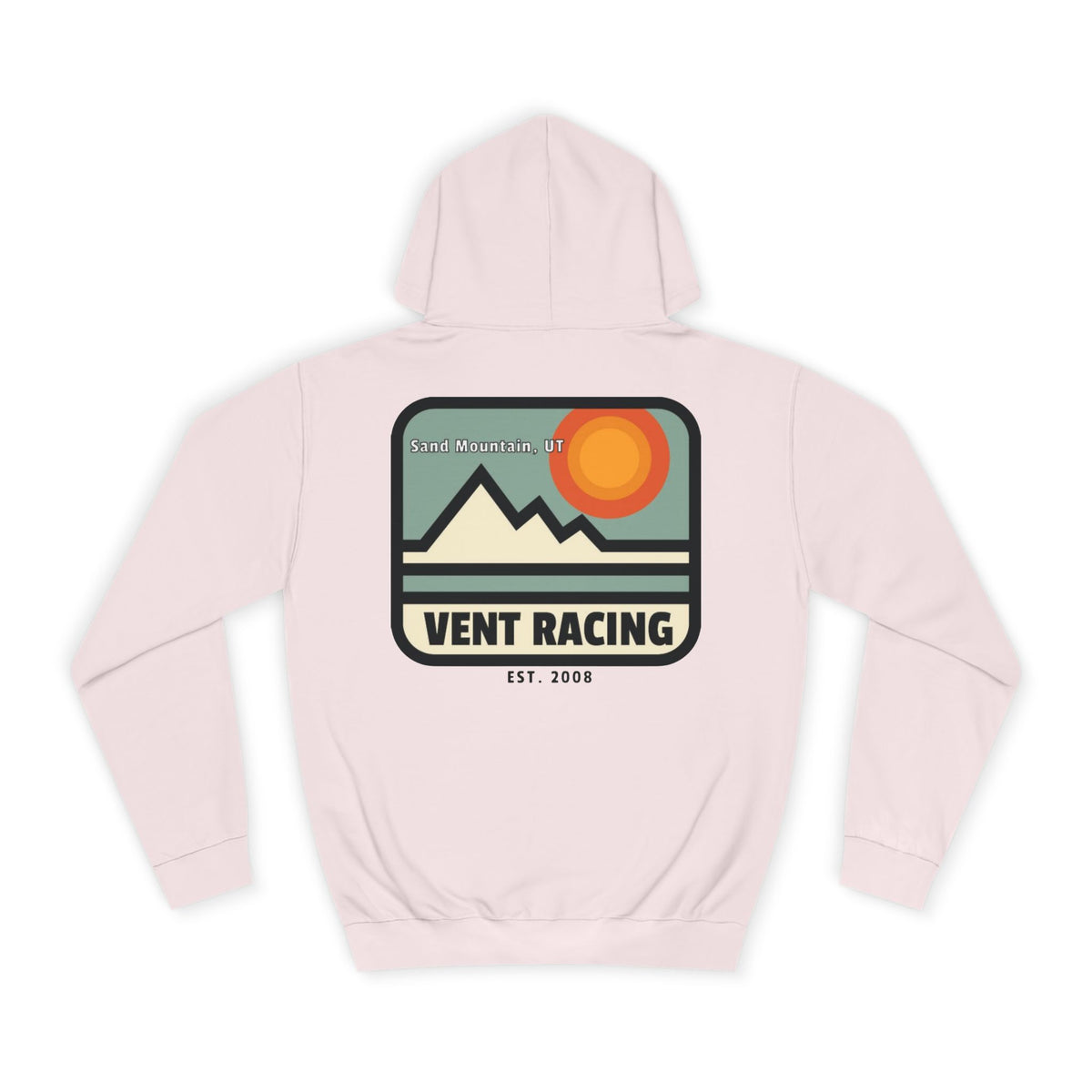 Vent Racing Sand Mountain Unisex Hoodie, College Sweatshirt, Gift for Racing Fans, Casual Apparel, Outdoor Adventure Clothing
