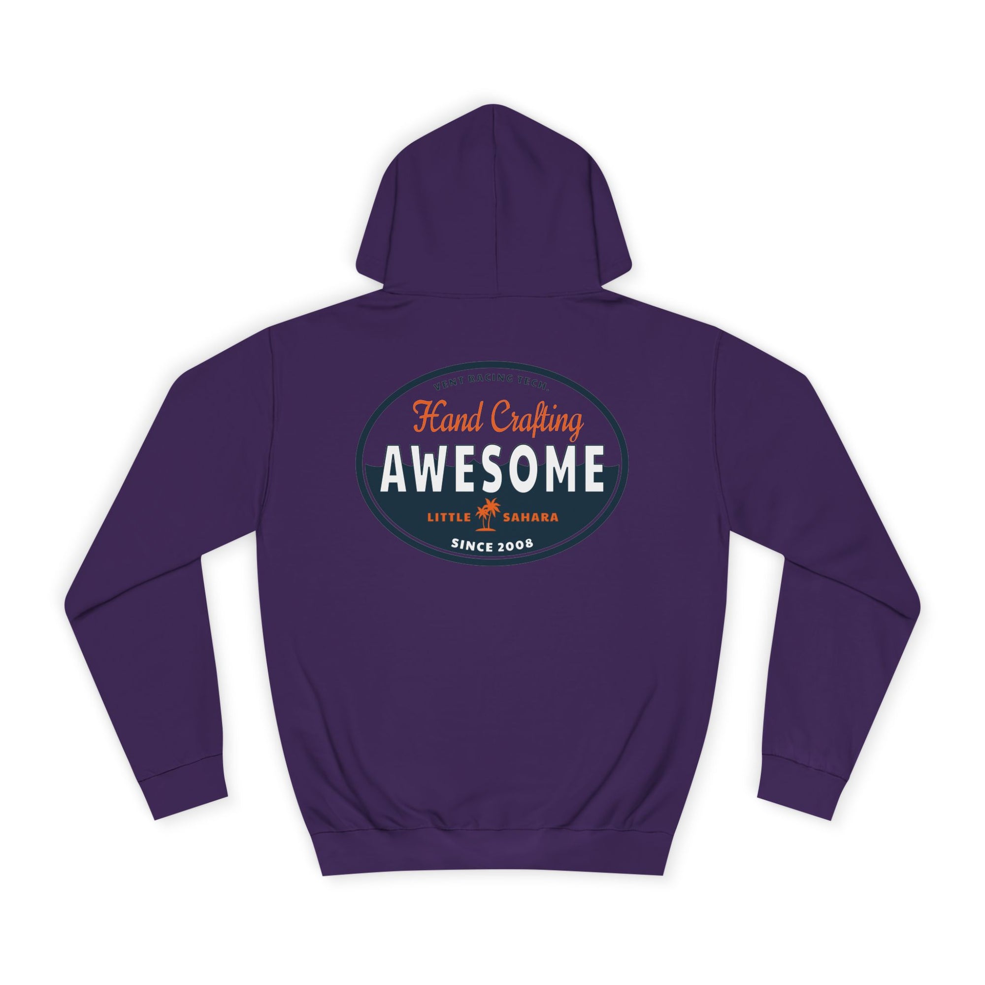 Oval Crafting Awesome | Unisex Hoodie, College Sweatshirt, Gift for Racing Fans, Casual Apparel, Outdoor Adventure Clothing