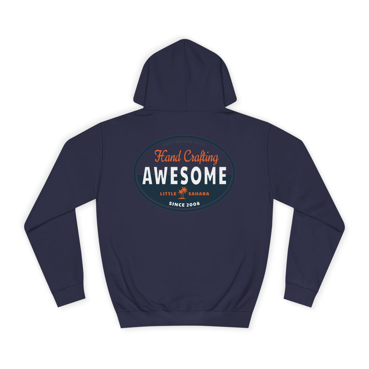 Oval Crafting Awesome | Unisex Hoodie, College Sweatshirt, Gift for Racing Fans, Casual Apparel, Outdoor Adventure Clothing