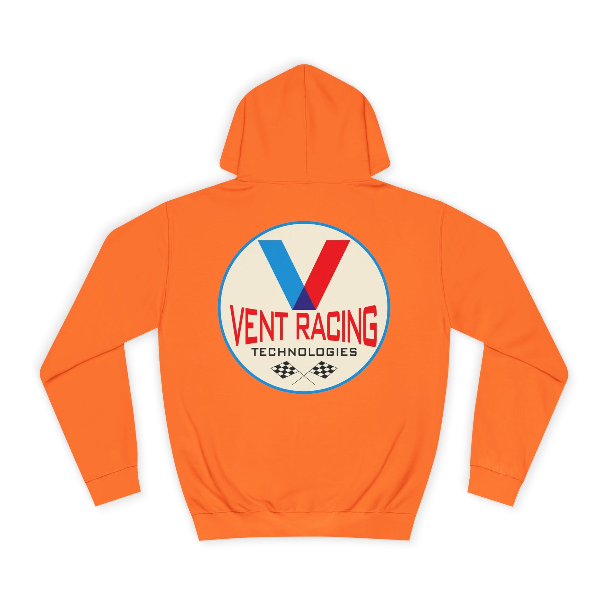 Vent Racing V Hoodie, College Sweatshirt, Gift for Racing Fans, Casual Apparel, Outdoor Adventure Clothing