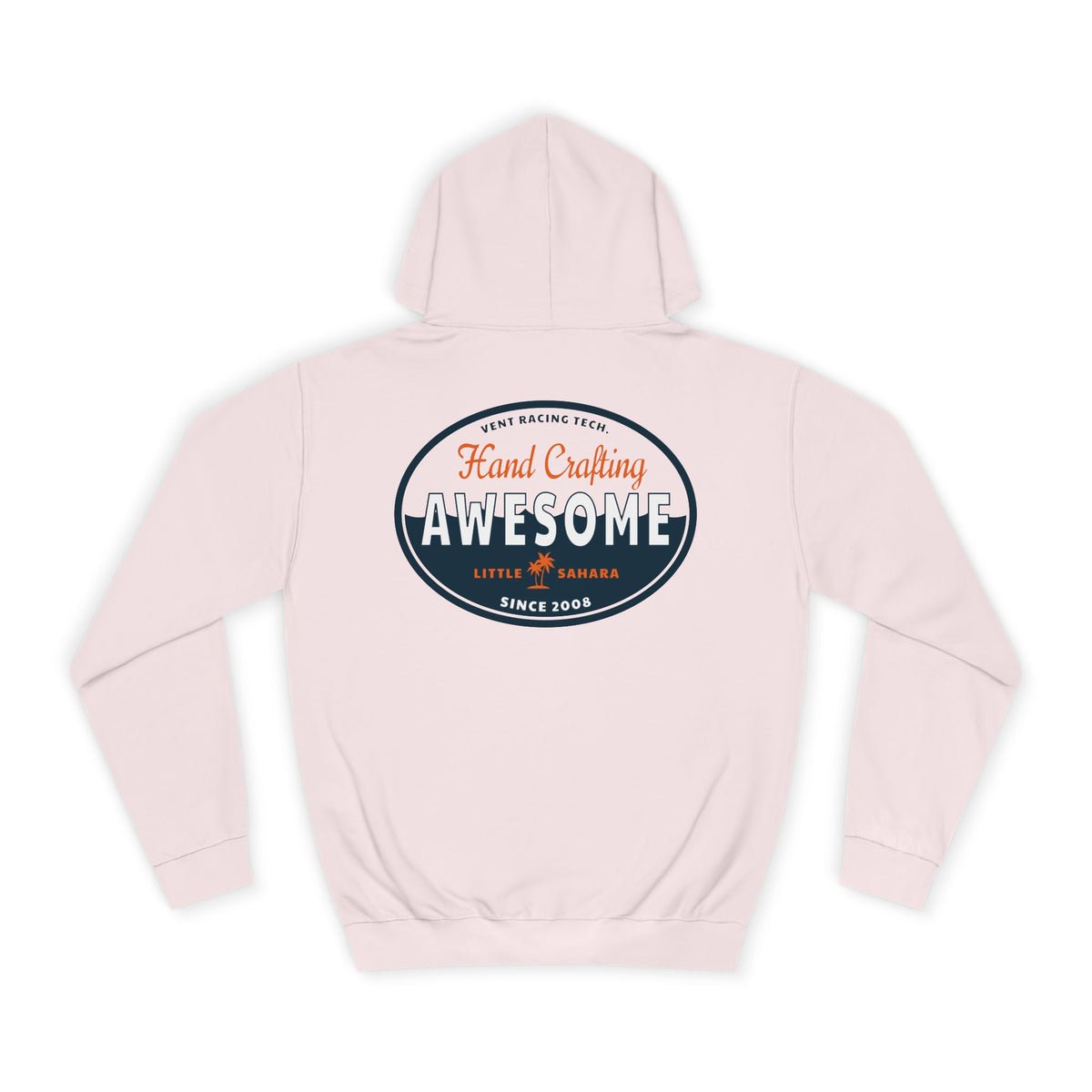 Oval Crafting Awesome | Unisex Hoodie, College Sweatshirt, Gift for Racing Fans, Casual Apparel, Outdoor Adventure Clothing