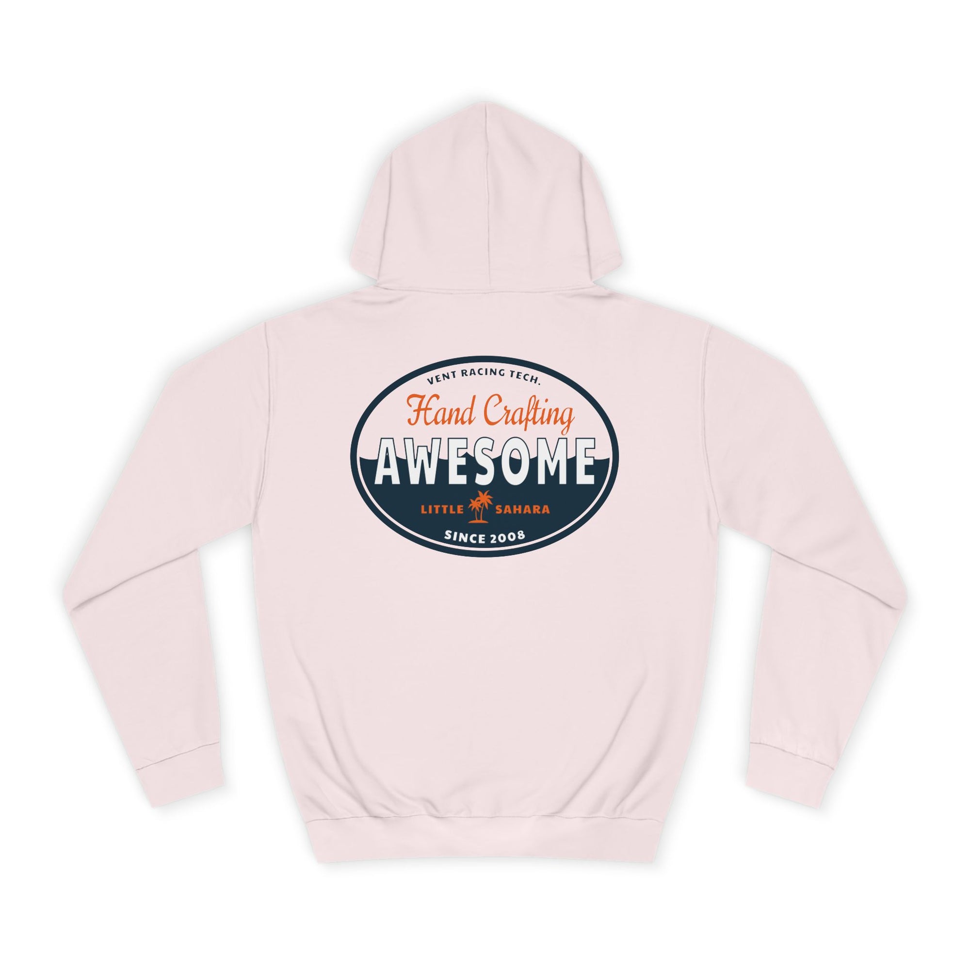 Oval Crafting Awesome | Unisex Hoodie, College Sweatshirt, Gift for Racing Fans, Casual Apparel, Outdoor Adventure Clothing