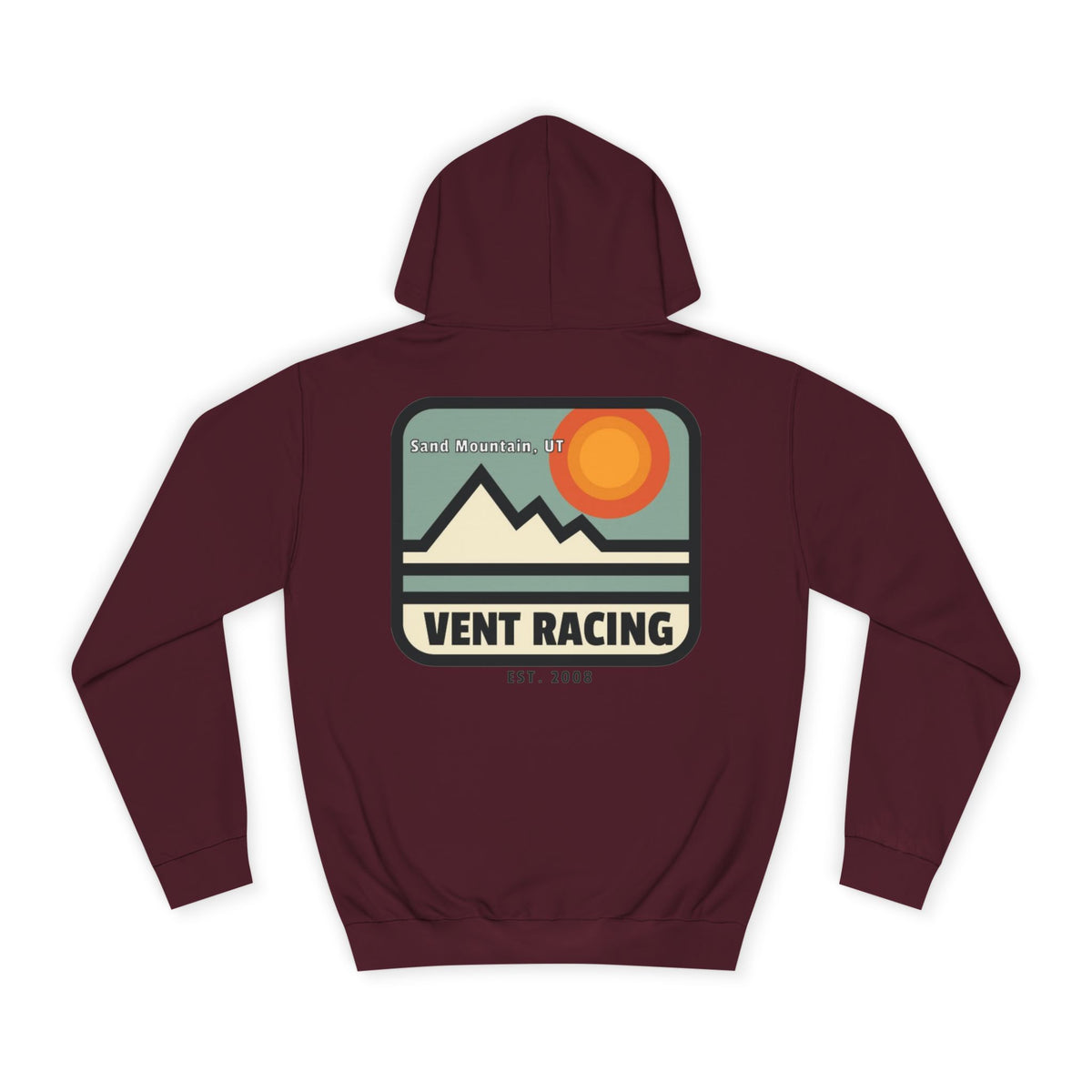 Vent Racing Sand Mountain Unisex Hoodie, College Sweatshirt, Gift for Racing Fans, Casual Apparel, Outdoor Adventure Clothing