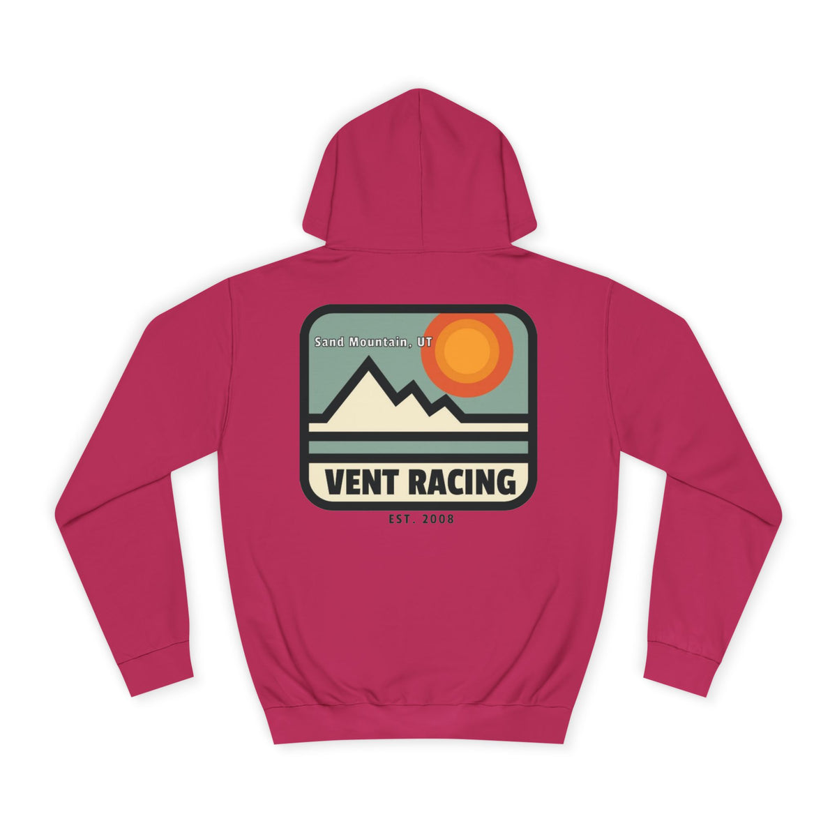 Vent Racing Sand Mountain Unisex Hoodie, College Sweatshirt, Gift for Racing Fans, Casual Apparel, Outdoor Adventure Clothing
