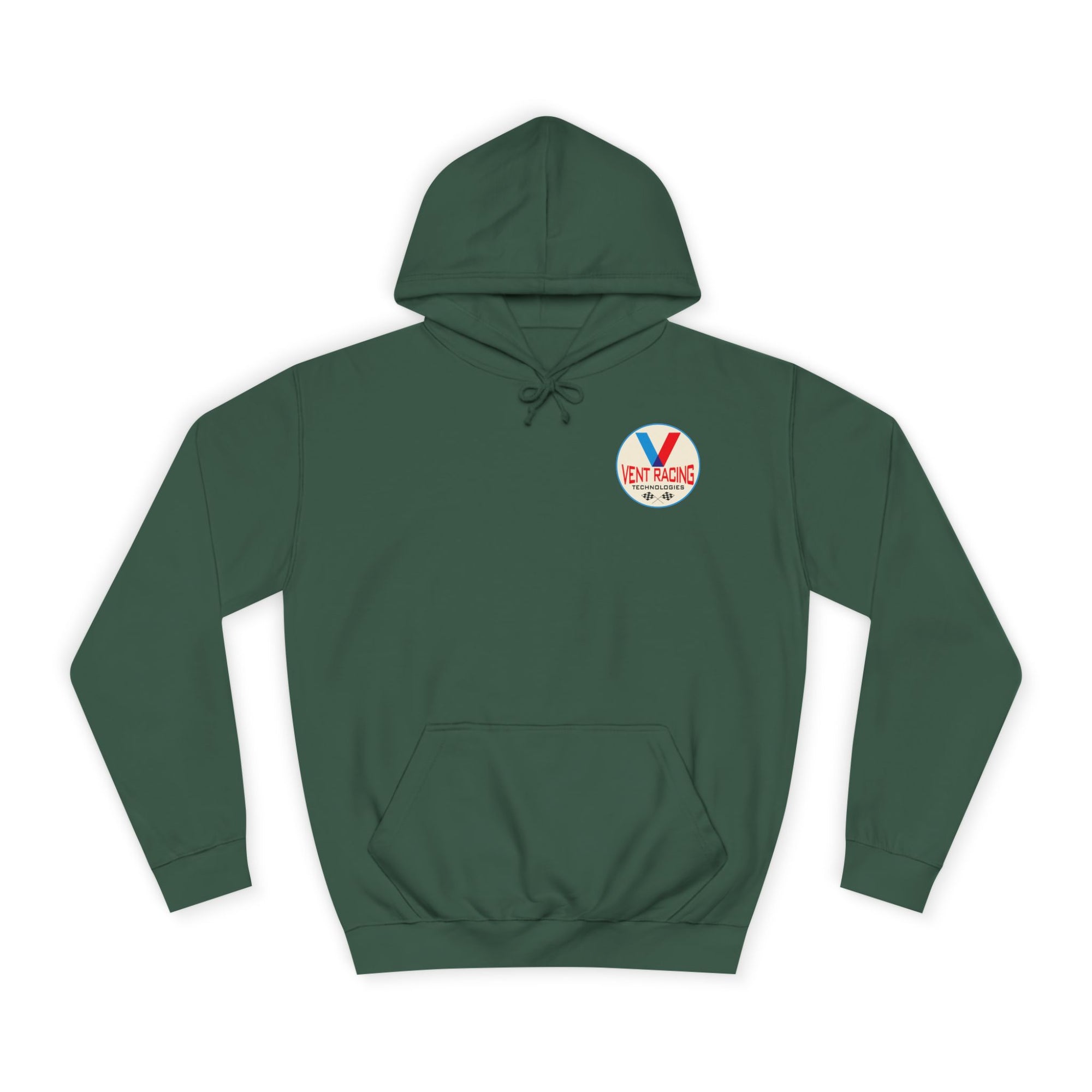 Vent Racing V Hoodie, College Sweatshirt, Gift for Racing Fans, Casual Apparel, Outdoor Adventure Clothing