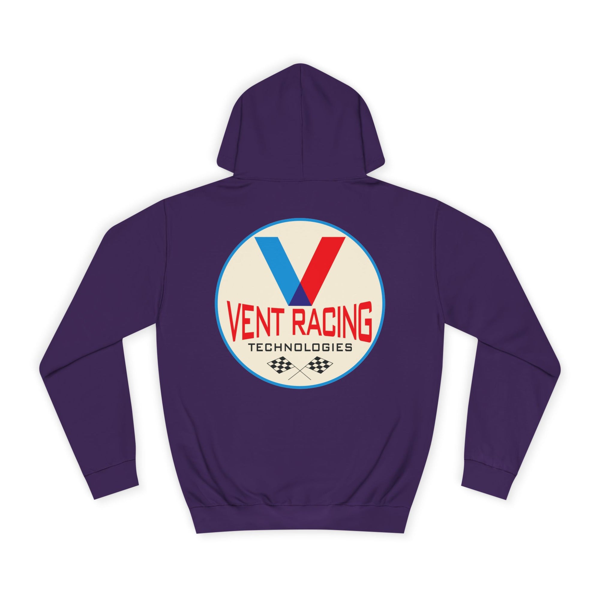 Vent Racing V Hoodie, College Sweatshirt, Gift for Racing Fans, Casual Apparel, Outdoor Adventure Clothing