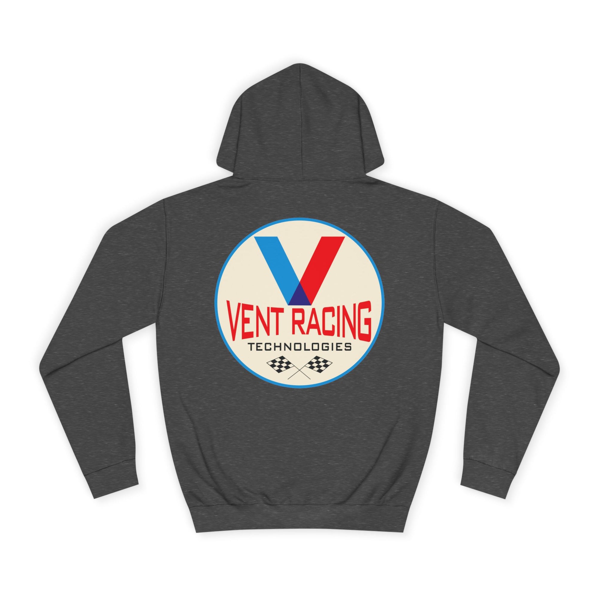 Vent Racing V Hoodie, College Sweatshirt, Gift for Racing Fans, Casual Apparel, Outdoor Adventure Clothing