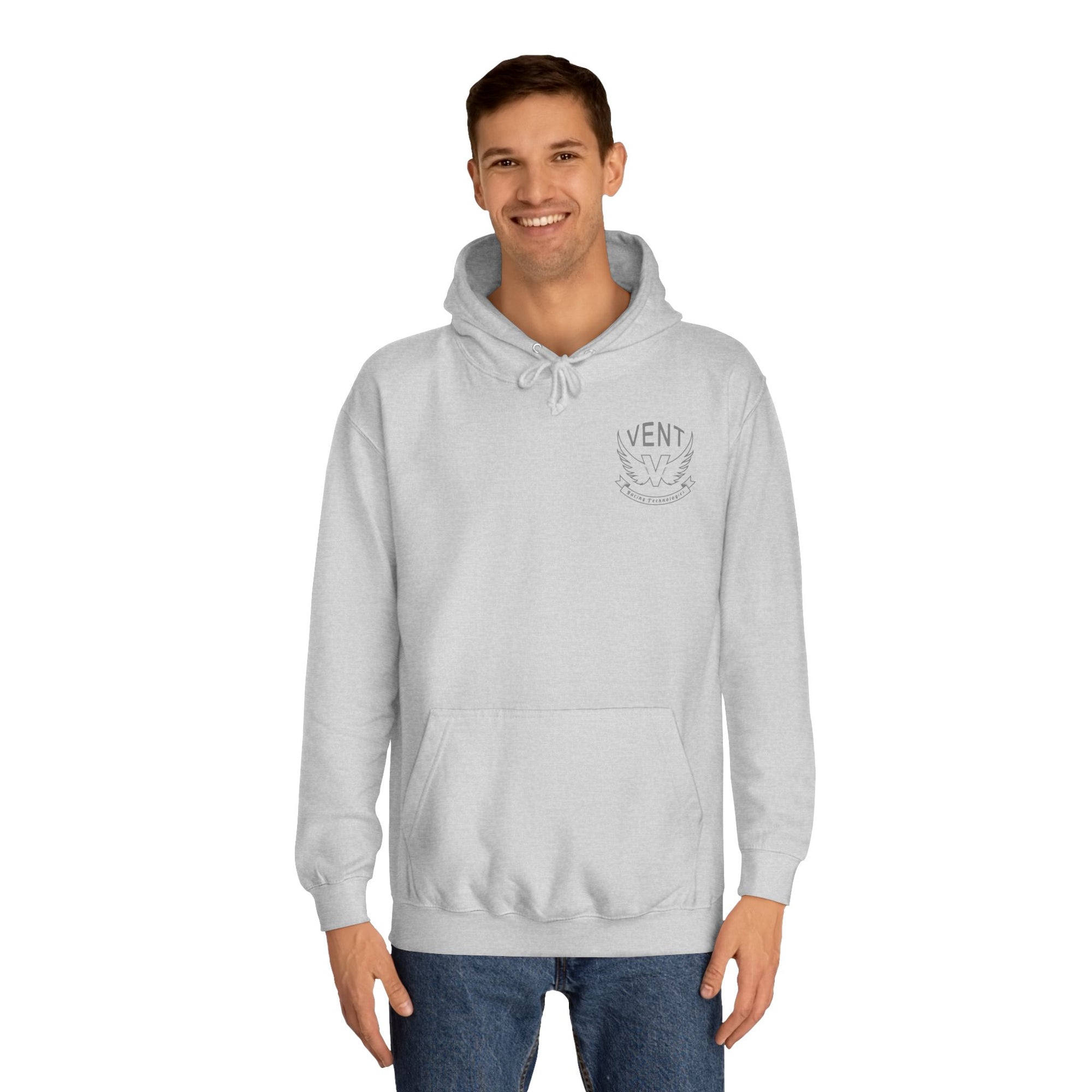 Vent Racing Snake Unisex Hoodie, College Sweatshirt, Gift for Racing Fans, Casual Apparel, Outdoor Adventure Clothing