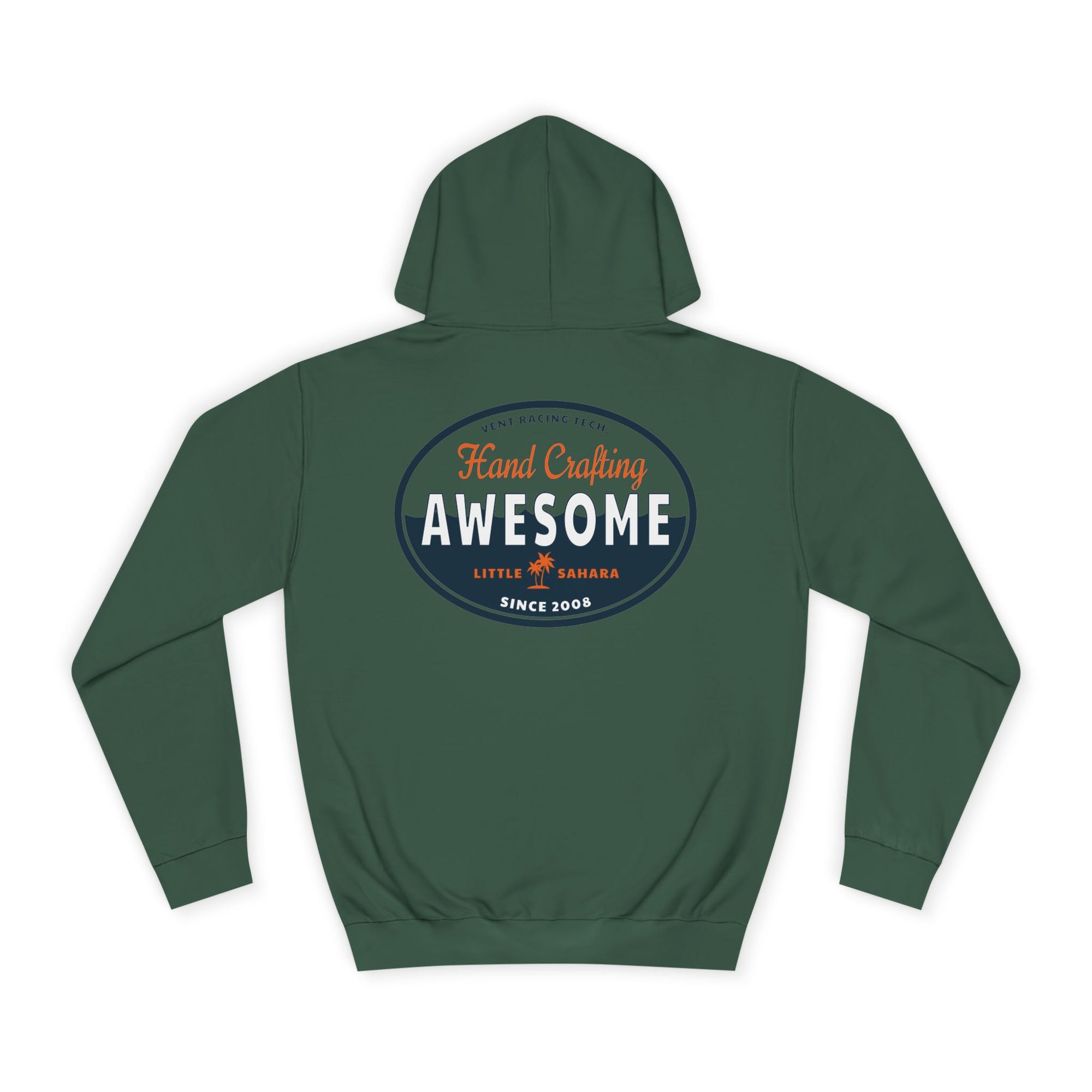 Oval Crafting Awesome | Unisex Hoodie, College Sweatshirt, Gift for Racing Fans, Casual Apparel, Outdoor Adventure Clothing