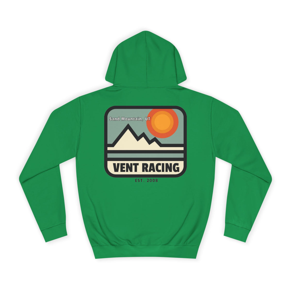 Vent Racing Sand Mountain Unisex Hoodie, College Sweatshirt, Gift for Racing Fans, Casual Apparel, Outdoor Adventure Clothing