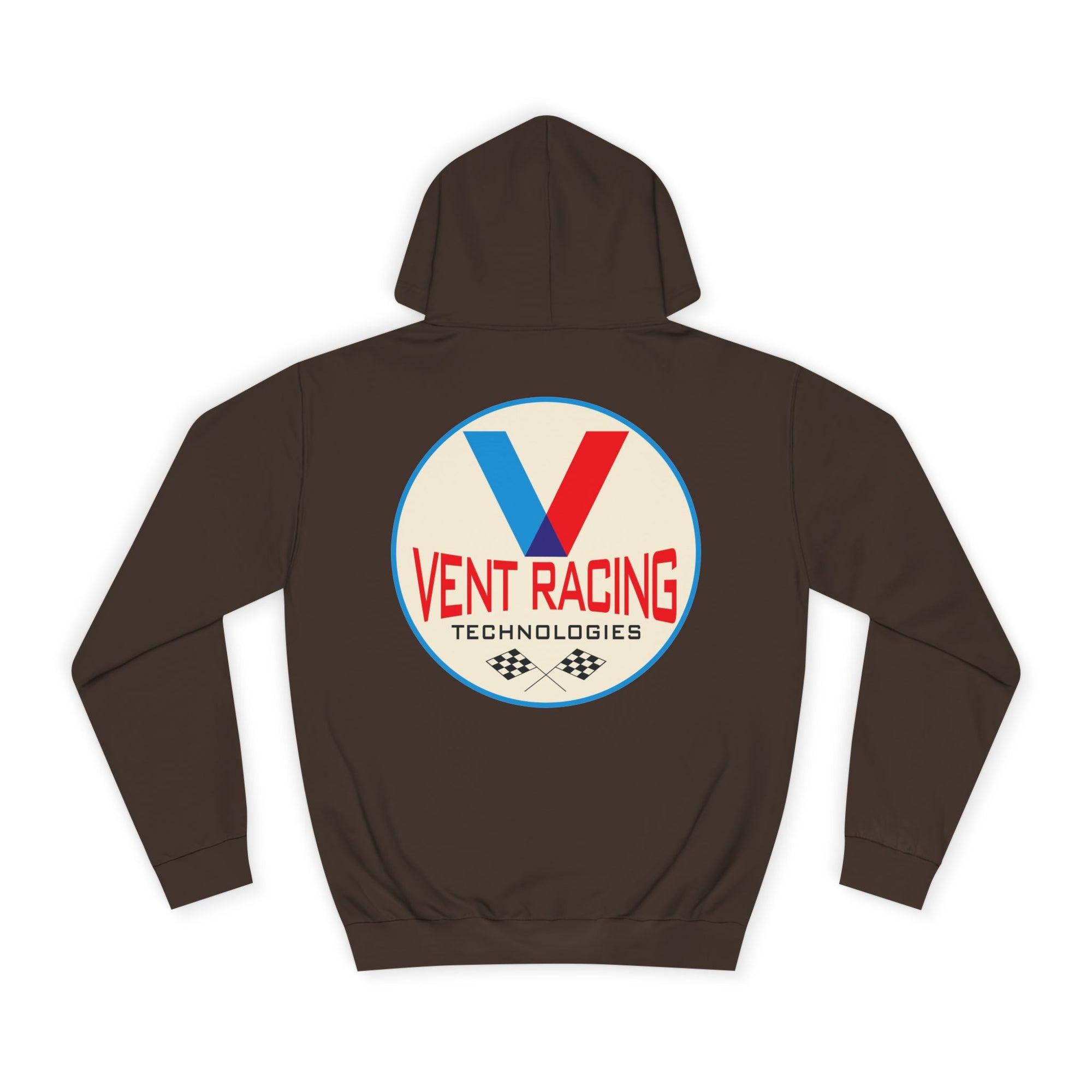 Vent Racing V Hoodie, College Sweatshirt, Gift for Racing Fans, Casual Apparel, Outdoor Adventure Clothing