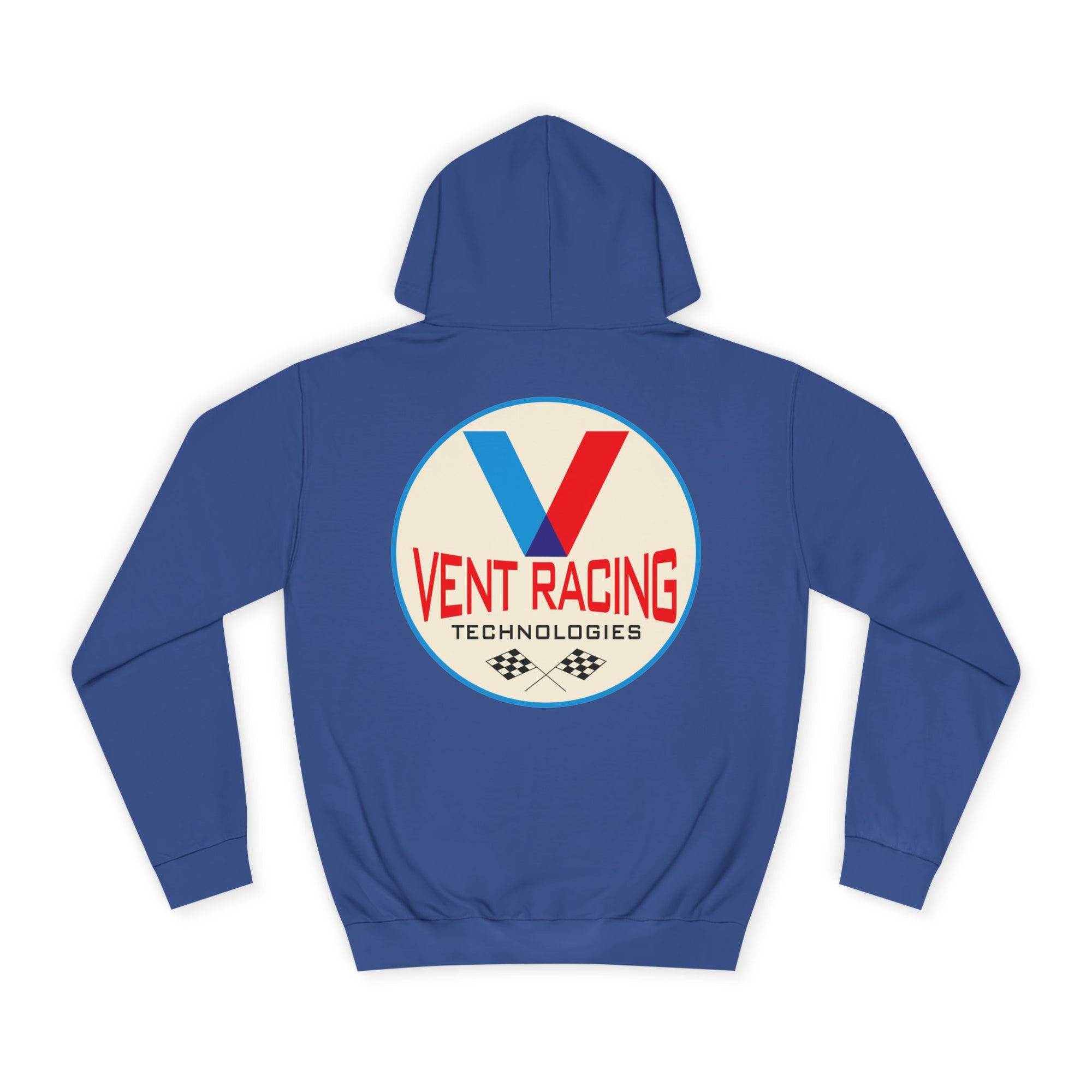 Vent Racing V Hoodie, College Sweatshirt, Gift for Racing Fans, Casual Apparel, Outdoor Adventure Clothing