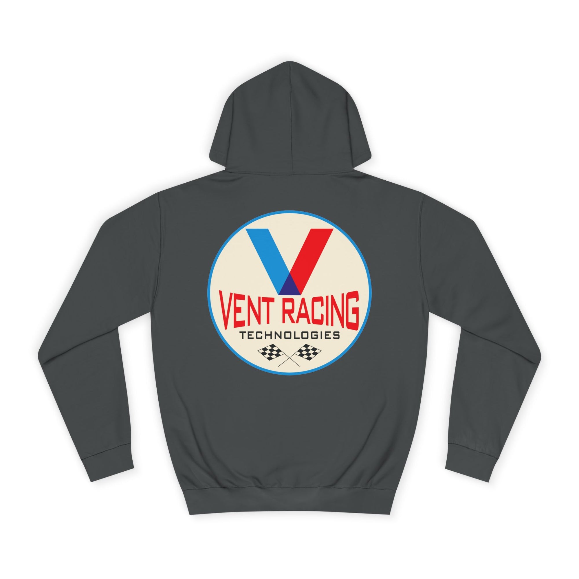 Vent Racing V Hoodie, College Sweatshirt, Gift for Racing Fans, Casual Apparel, Outdoor Adventure Clothing