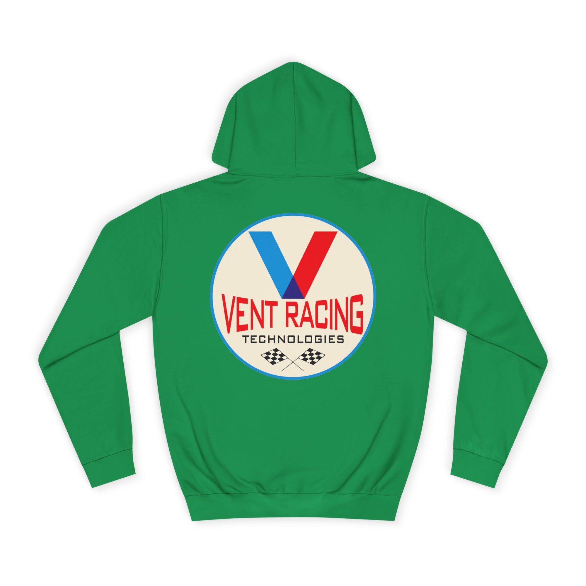 Vent Racing V Hoodie, College Sweatshirt, Gift for Racing Fans, Casual Apparel, Outdoor Adventure Clothing