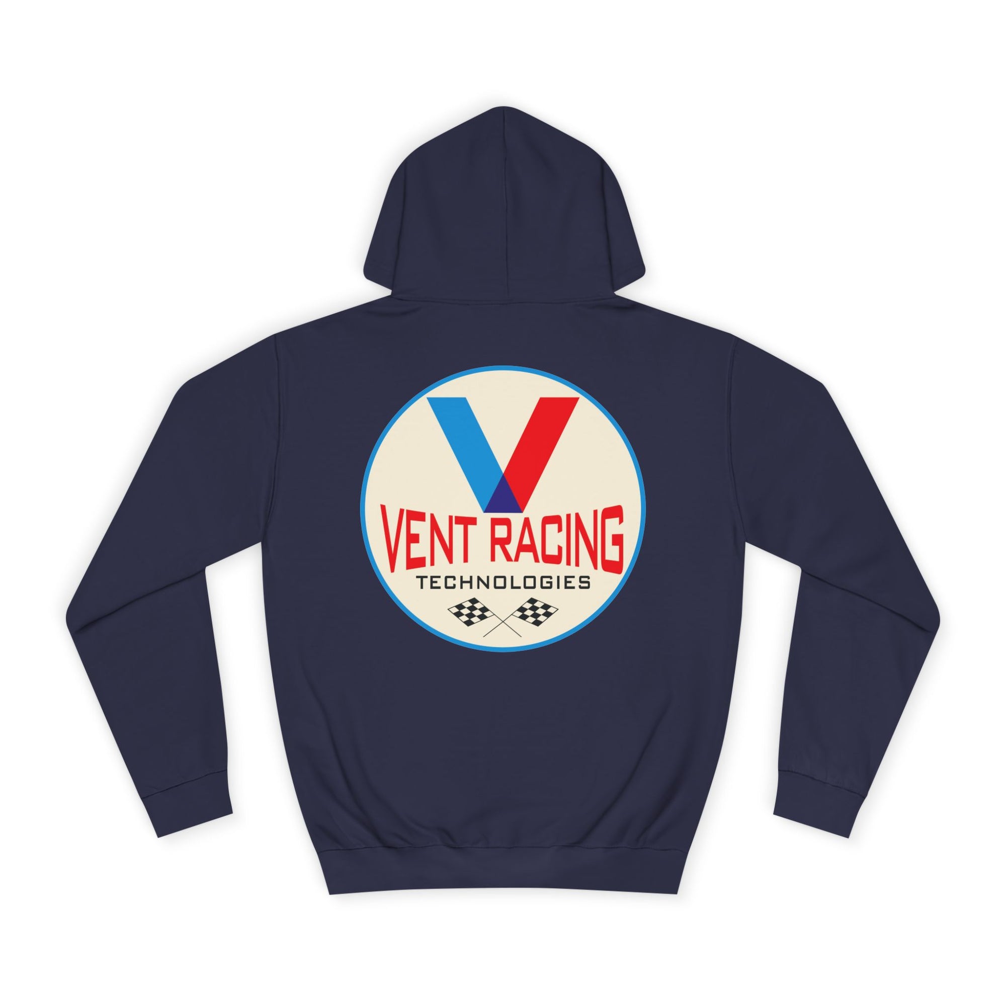 Vent Racing V Hoodie, College Sweatshirt, Gift for Racing Fans, Casual Apparel, Outdoor Adventure Clothing