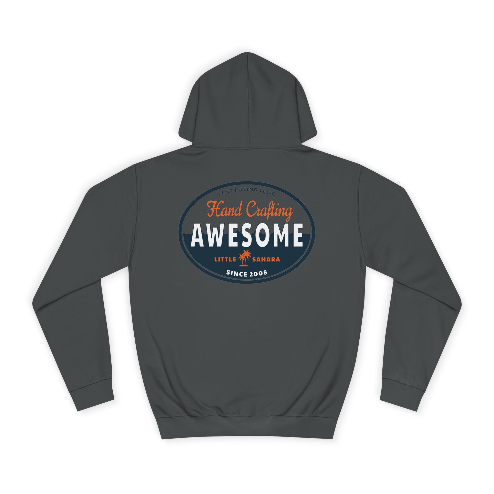 Oval Crafting Awesome | Unisex Hoodie, College Sweatshirt, Gift for Racing Fans, Casual Apparel, Outdoor Adventure Clothing
