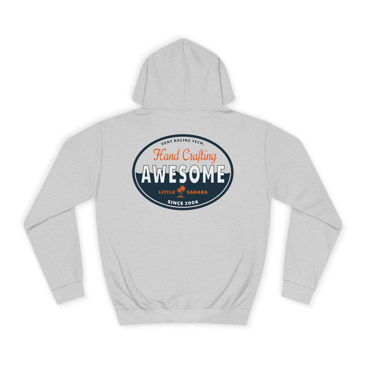 Oval Crafting Awesome | Unisex Hoodie, College Sweatshirt, Gift for Racing Fans, Casual Apparel, Outdoor Adventure Clothing