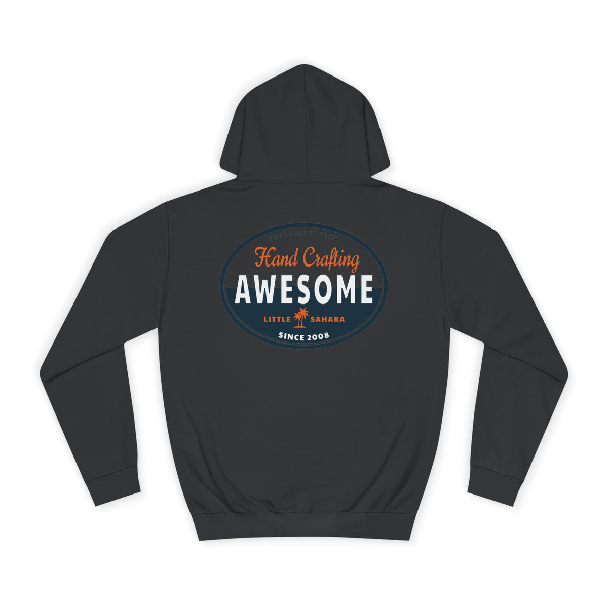 Oval Crafting Awesome | Unisex Hoodie, College Sweatshirt, Gift for Racing Fans, Casual Apparel, Outdoor Adventure Clothing