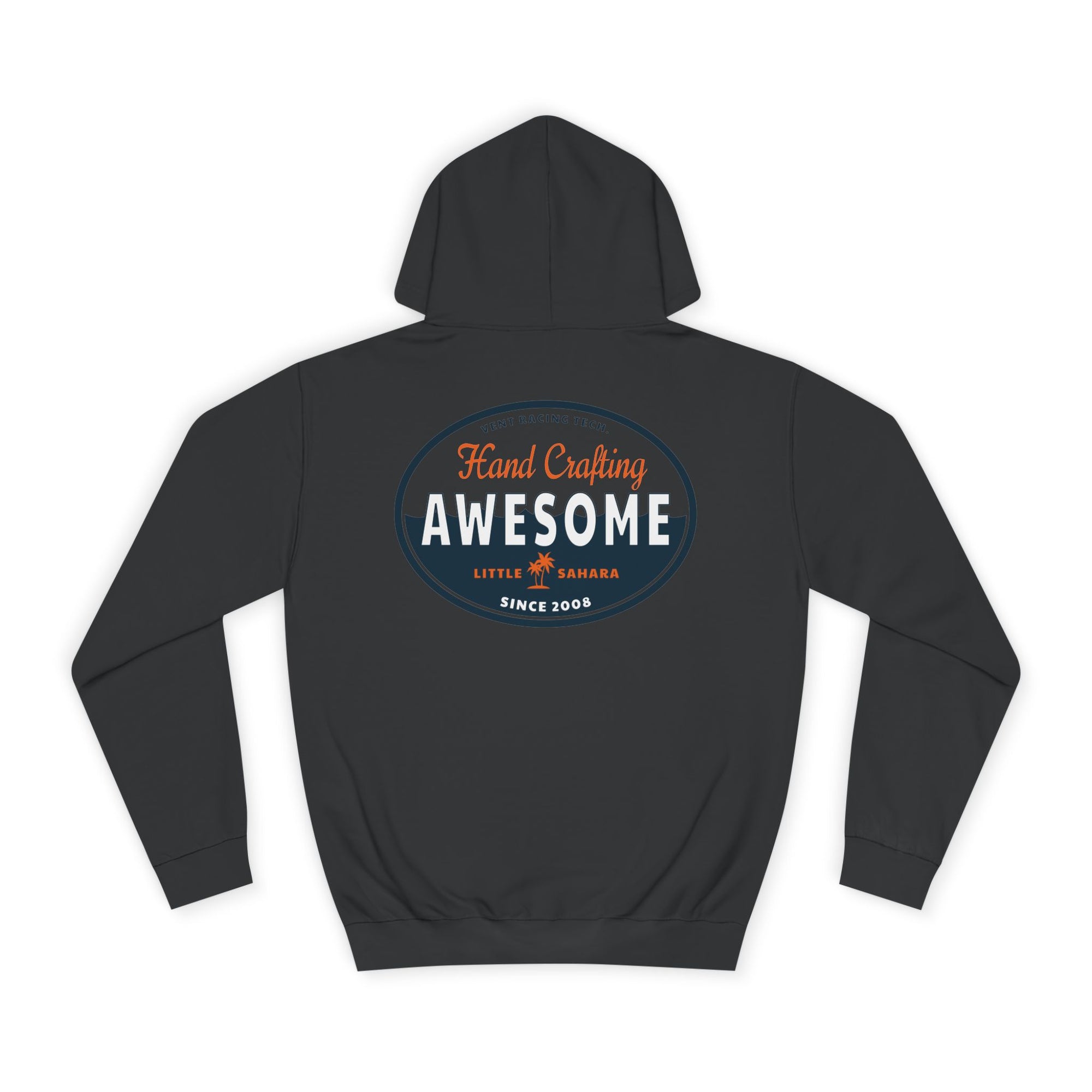 Oval Crafting Awesome | Unisex Hoodie, College Sweatshirt, Gift for Racing Fans, Casual Apparel, Outdoor Adventure Clothing