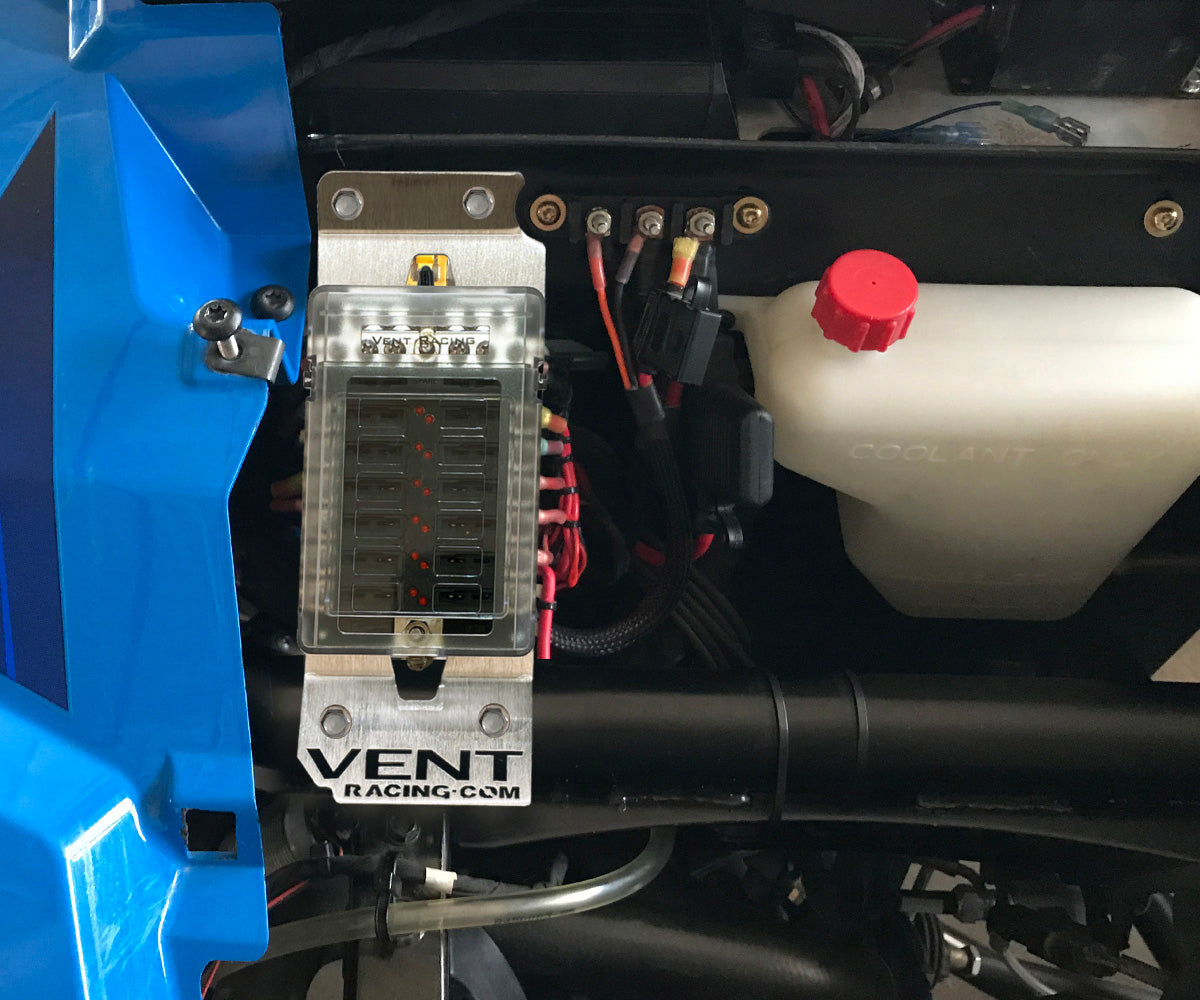 RZR Under Hood Accessory Fuse Block and Mount