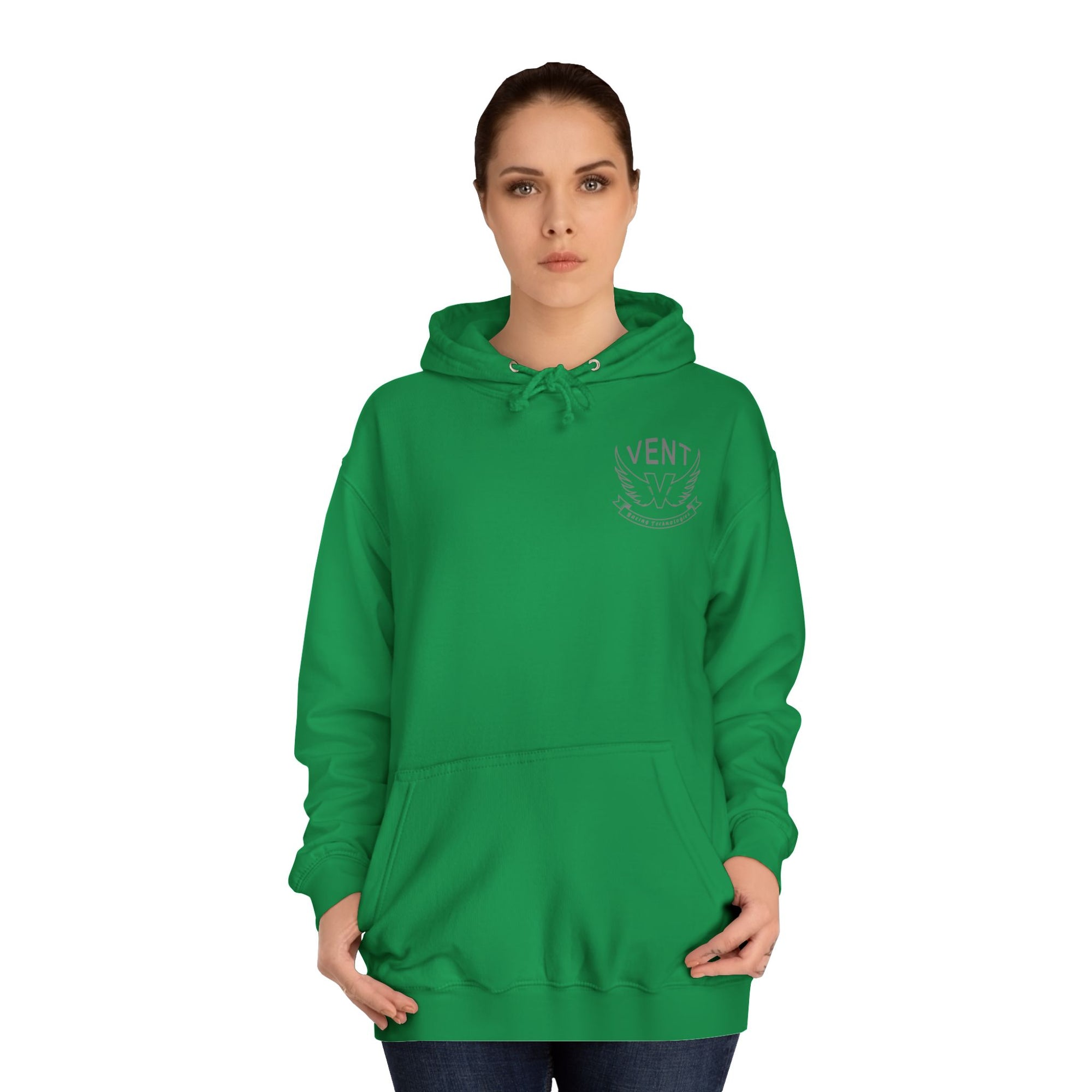 Vent Racing Snake Unisex Hoodie, College Sweatshirt, Gift for Racing Fans, Casual Apparel, Outdoor Adventure Clothing