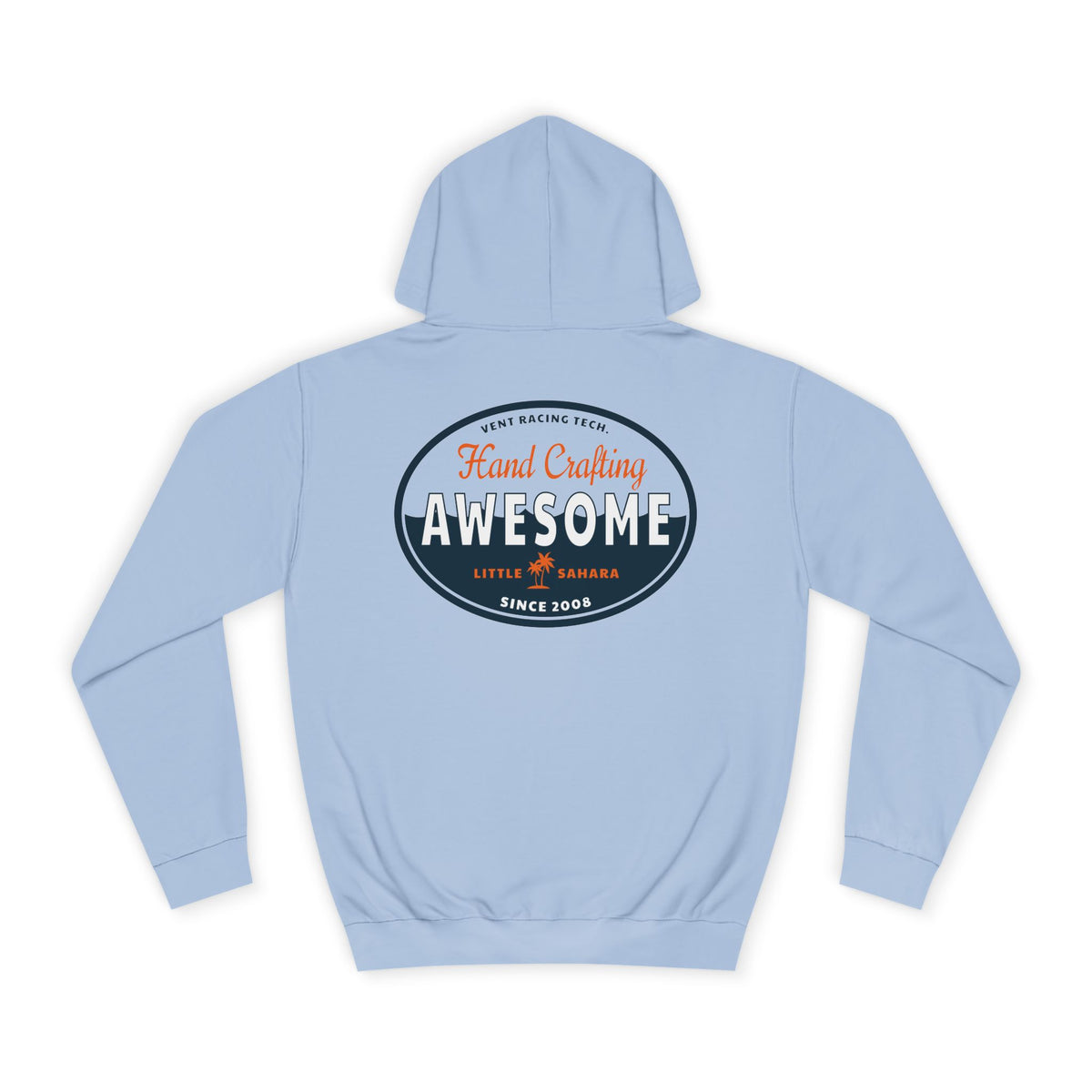 Oval Crafting Awesome | Unisex Hoodie, College Sweatshirt, Gift for Racing Fans, Casual Apparel, Outdoor Adventure Clothing