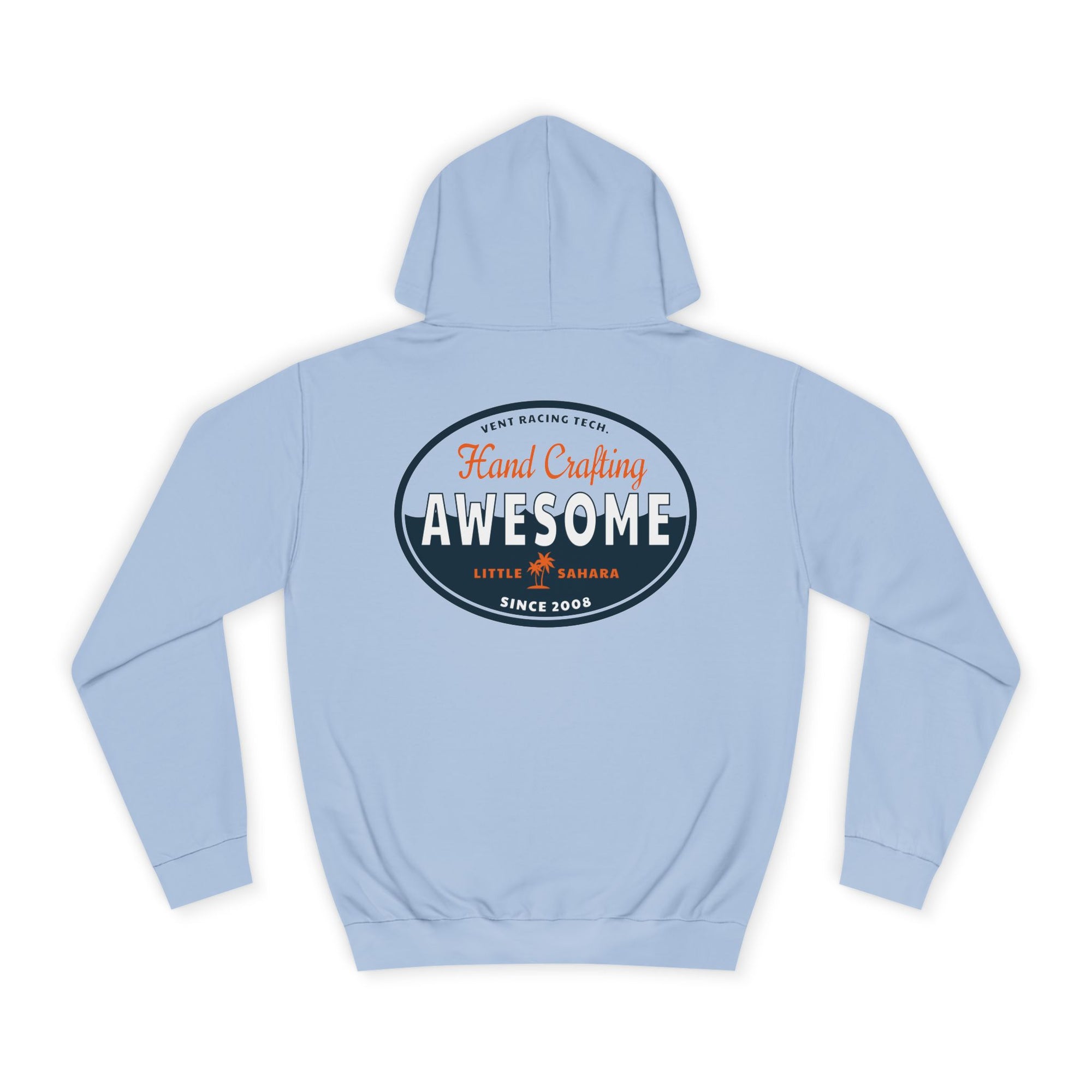 Oval Crafting Awesome | Unisex Hoodie, College Sweatshirt, Gift for Racing Fans, Casual Apparel, Outdoor Adventure Clothing