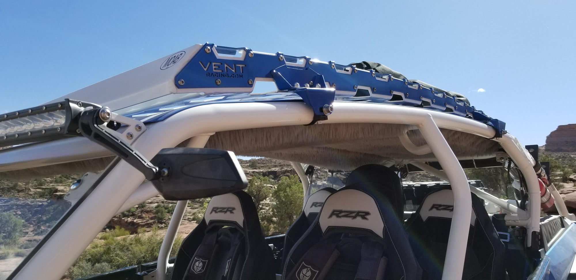 RZR Back Bone Aluminum Roof Rack