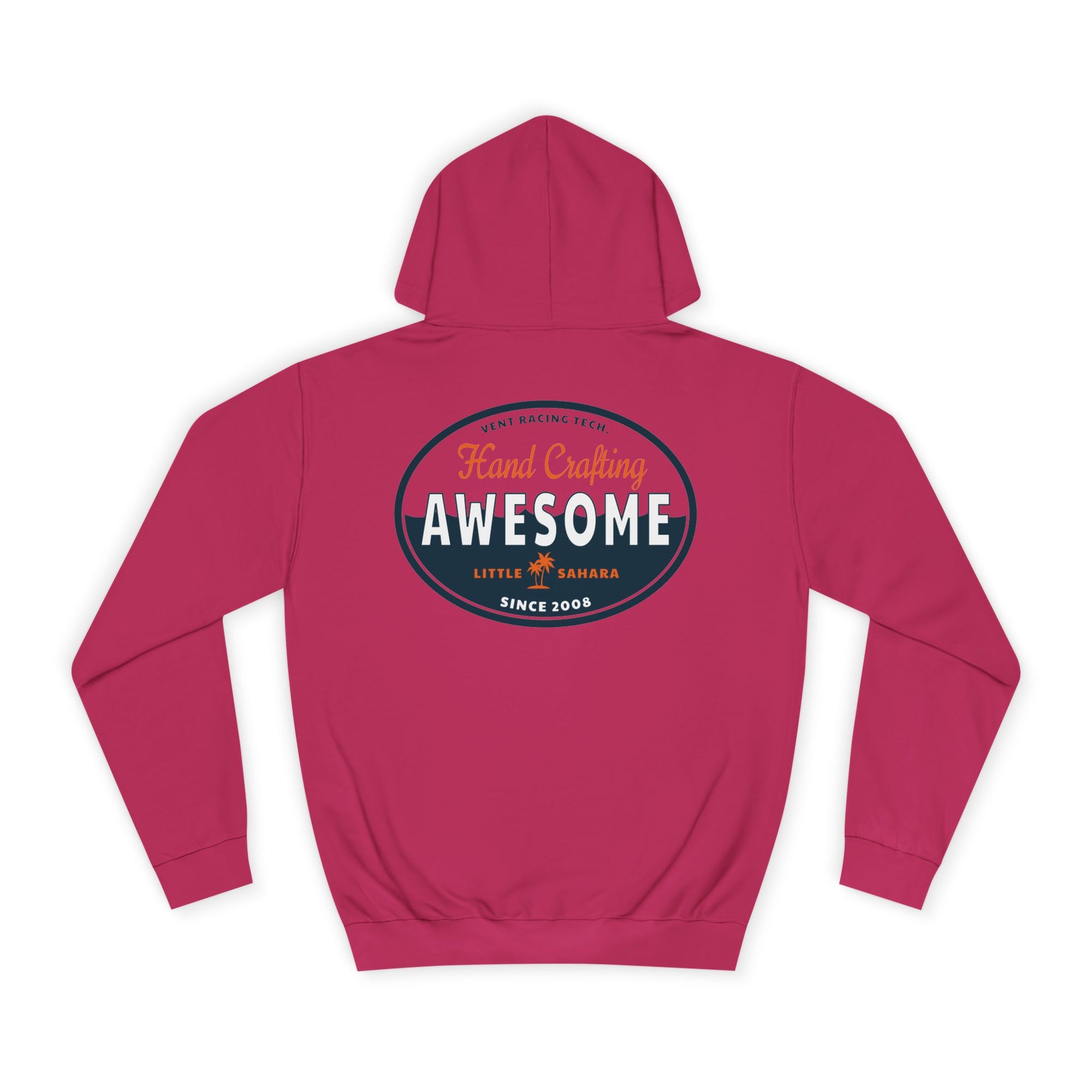 Oval Crafting Awesome | Unisex Hoodie, College Sweatshirt, Gift for Racing Fans, Casual Apparel, Outdoor Adventure Clothing