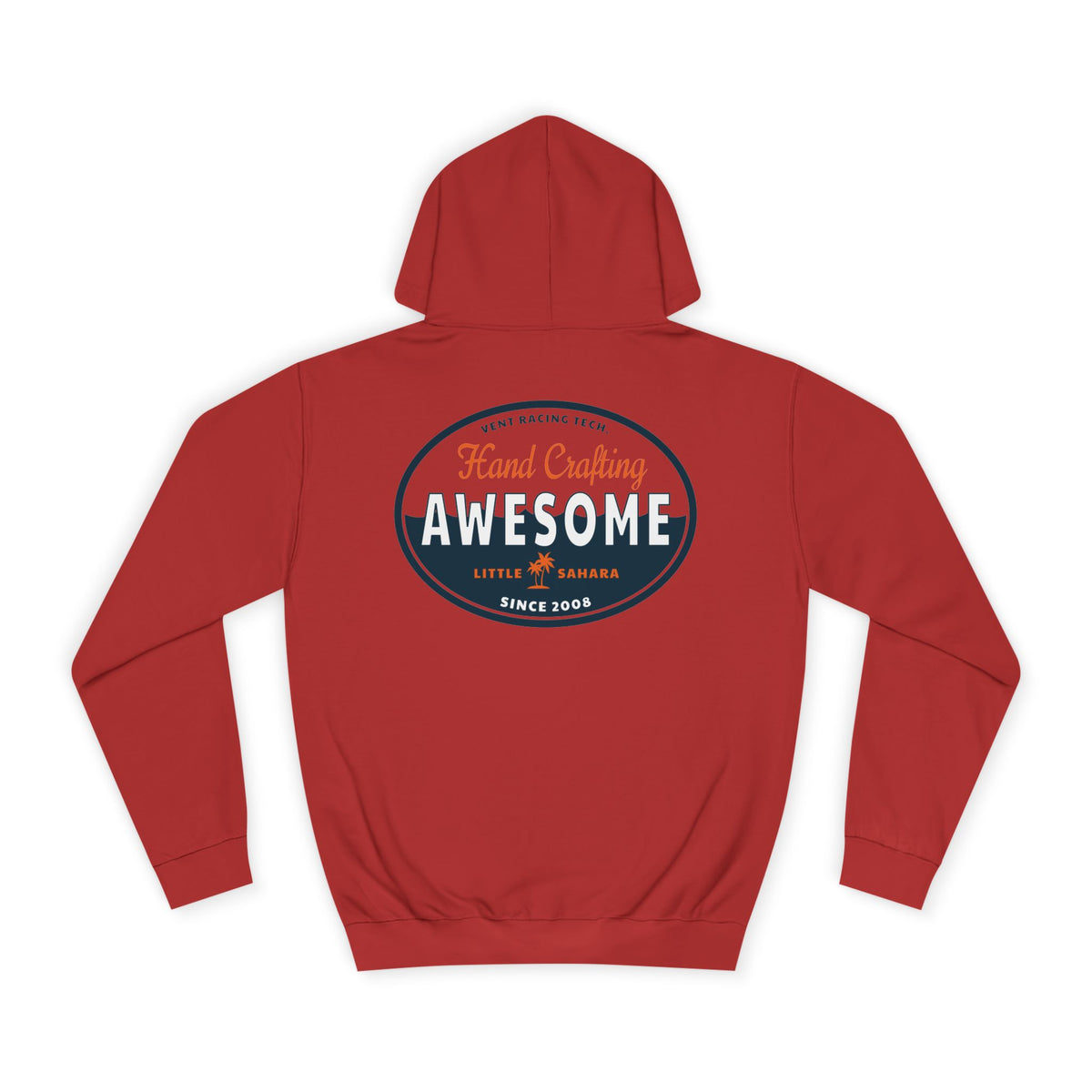 Oval Crafting Awesome | Unisex Hoodie, College Sweatshirt, Gift for Racing Fans, Casual Apparel, Outdoor Adventure Clothing