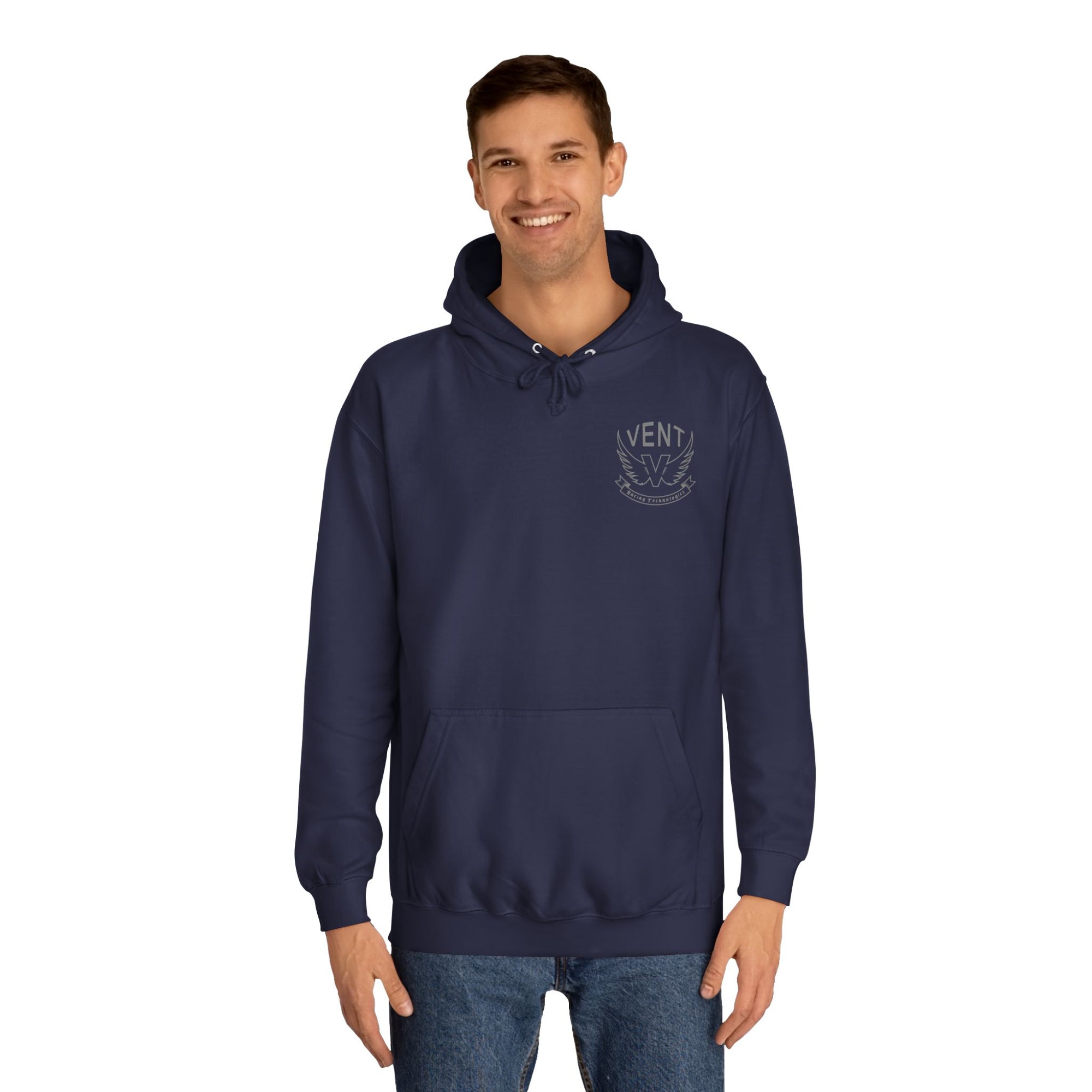 Vent Racing Snake Unisex Hoodie, College Sweatshirt, Gift for Racing Fans, Casual Apparel, Outdoor Adventure Clothing