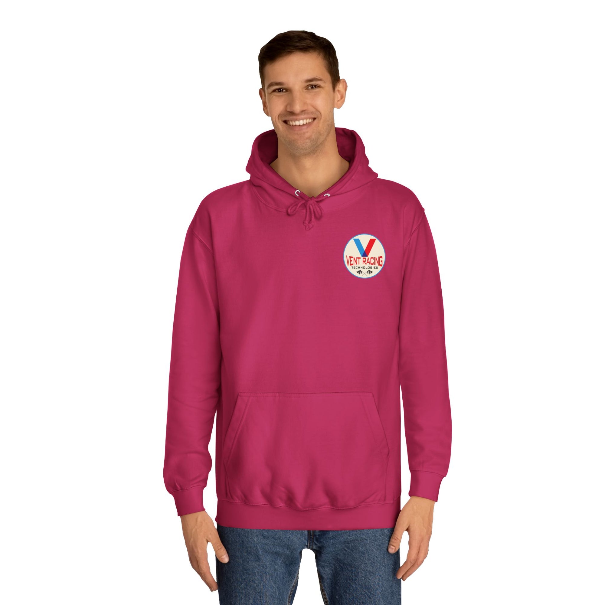 Vent Racing V Hoodie, College Sweatshirt, Gift for Racing Fans, Casual Apparel, Outdoor Adventure Clothing