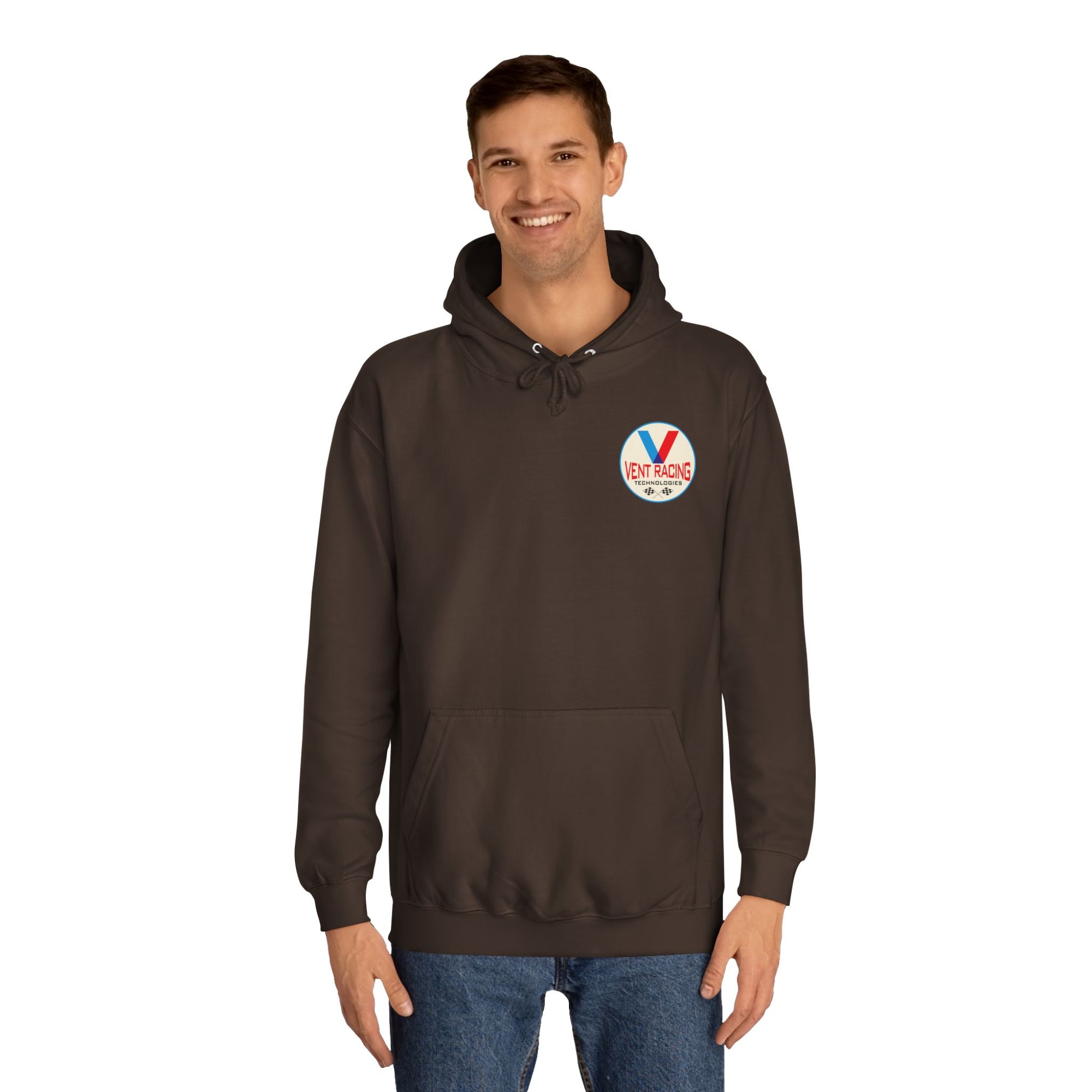 Vent Racing V Hoodie, College Sweatshirt, Gift for Racing Fans, Casual Apparel, Outdoor Adventure Clothing