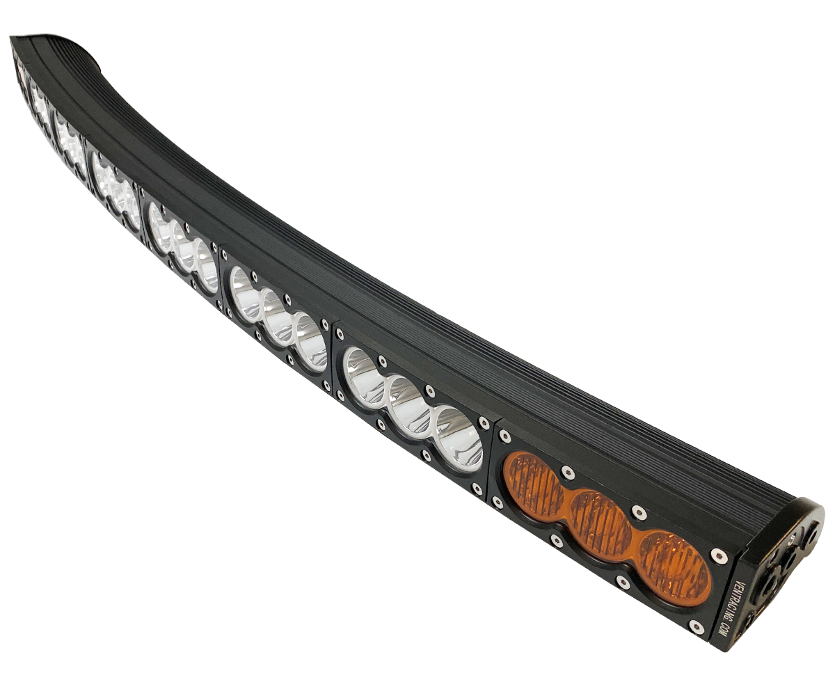 Curved Double Row LED Light Bar - 42 - Vent Racing Technologies