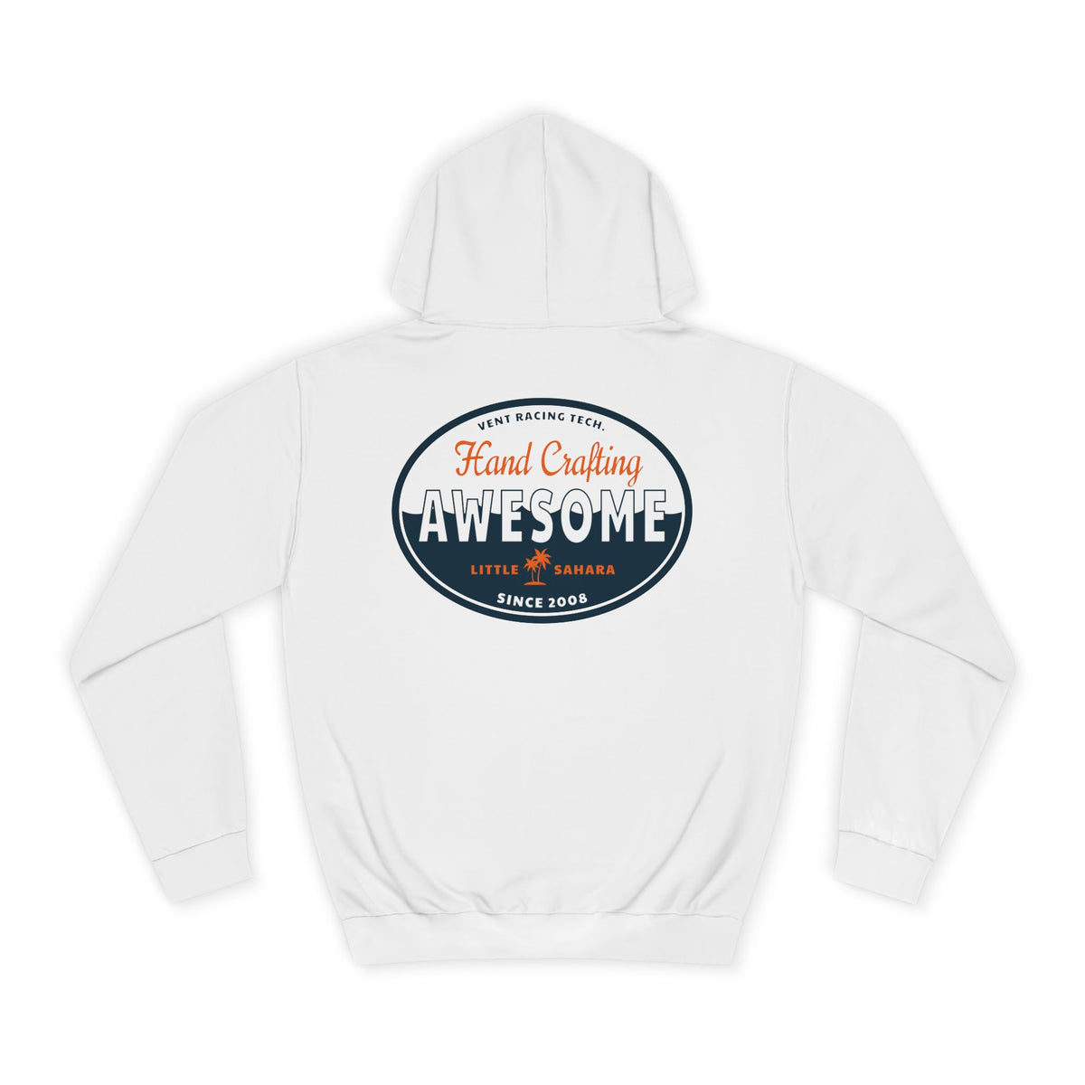 Oval Crafting Awesome | Unisex Hoodie, College Sweatshirt, Gift for Racing Fans, Casual Apparel, Outdoor Adventure Clothing