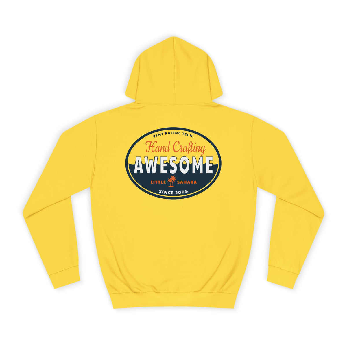 Oval Crafting Awesome | Unisex Hoodie, College Sweatshirt, Gift for Racing Fans, Casual Apparel, Outdoor Adventure Clothing
