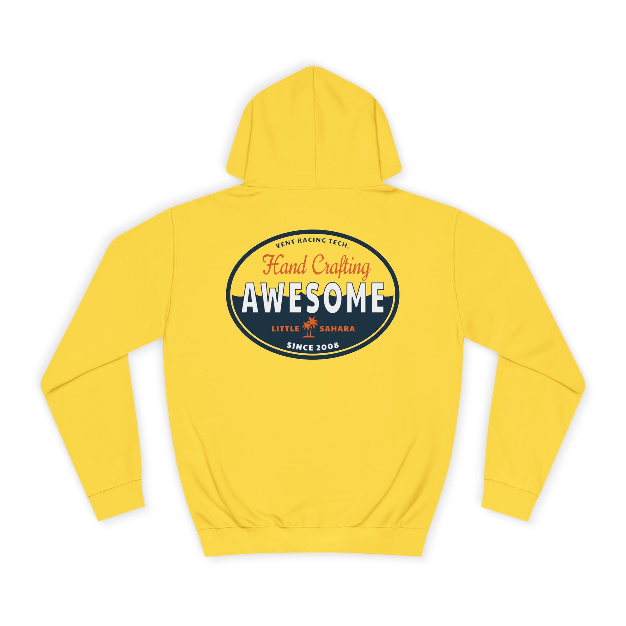 Oval Crafting Awesome | Unisex Hoodie, College Sweatshirt, Gift for Racing Fans, Casual Apparel, Outdoor Adventure Clothing