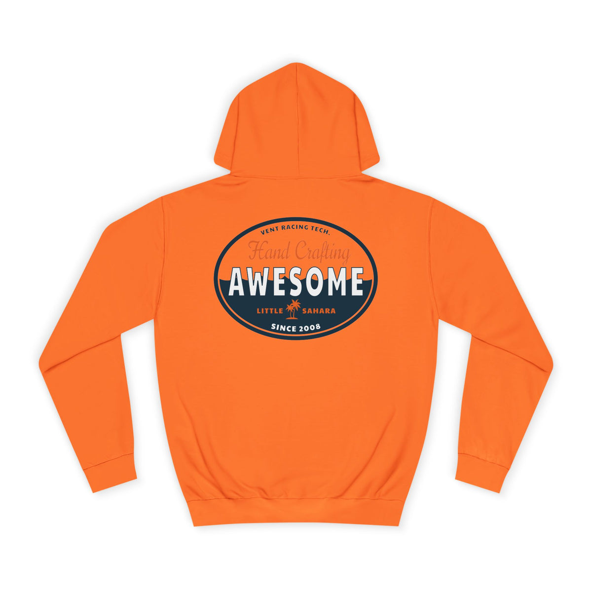 Oval Crafting Awesome | Unisex Hoodie, College Sweatshirt, Gift for Racing Fans, Casual Apparel, Outdoor Adventure Clothing