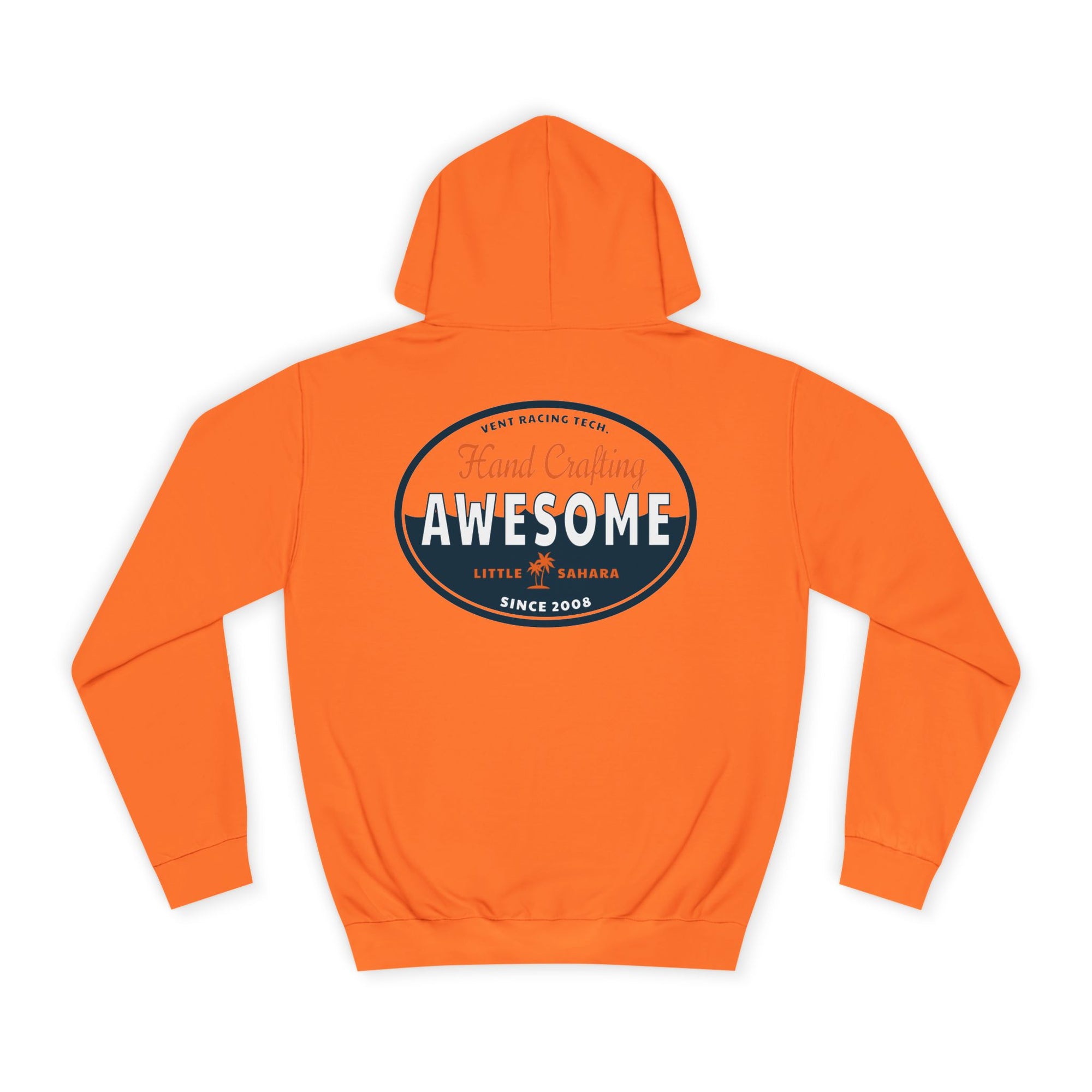 Oval Crafting Awesome | Unisex Hoodie, College Sweatshirt, Gift for Racing Fans, Casual Apparel, Outdoor Adventure Clothing
