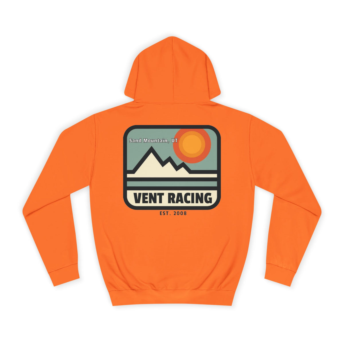 Vent Racing Sand Mountain Unisex Hoodie, College Sweatshirt, Gift for Racing Fans, Casual Apparel, Outdoor Adventure Clothing