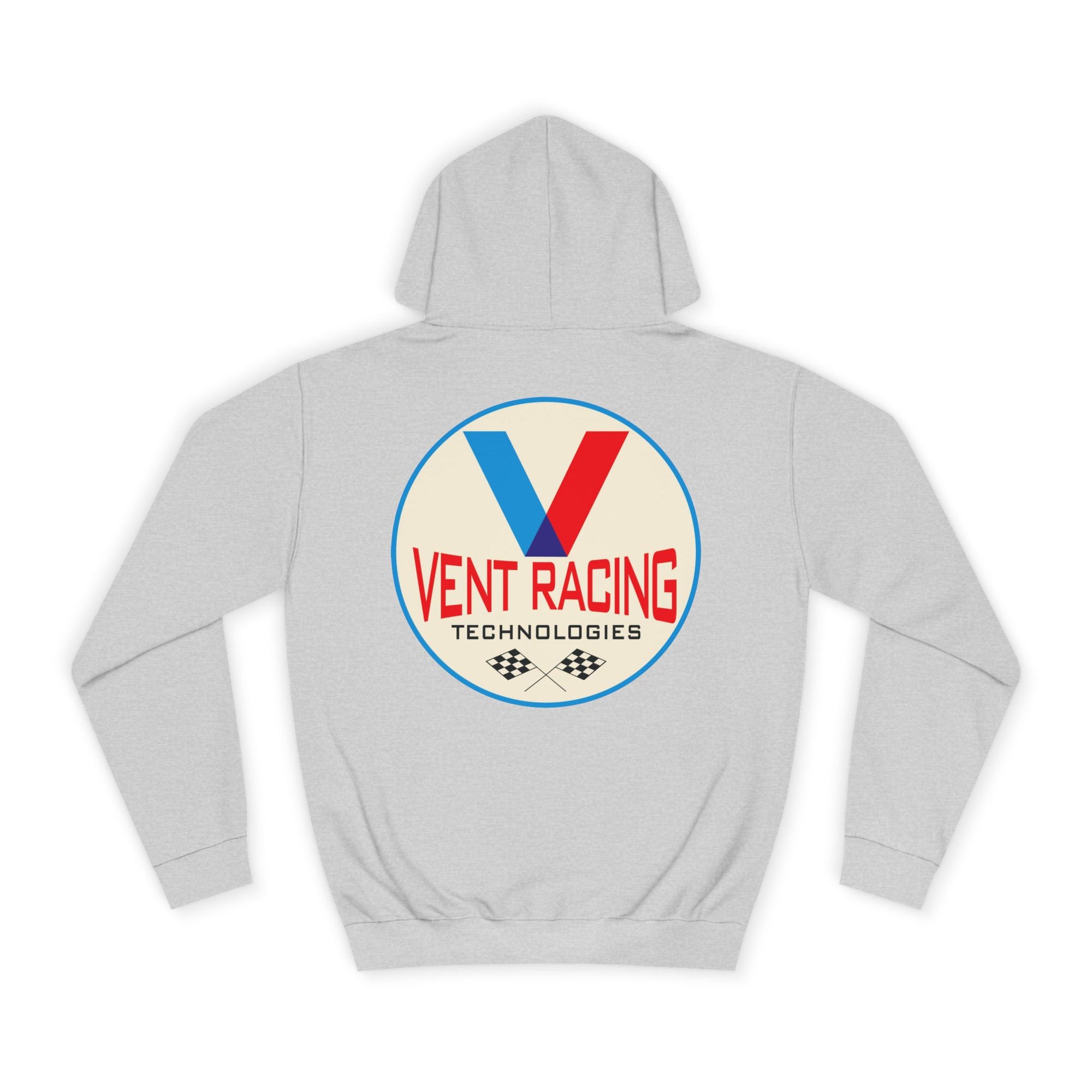 Vent Racing V Hoodie, College Sweatshirt, Gift for Racing Fans, Casual Apparel, Outdoor Adventure Clothing