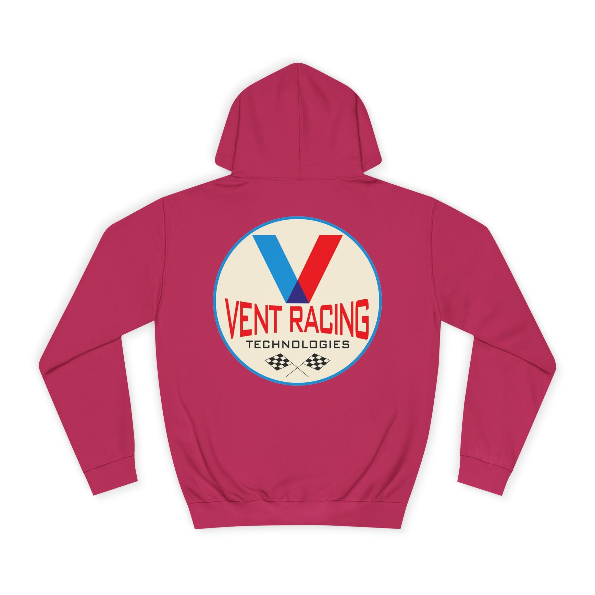 Vent Racing V Hoodie, College Sweatshirt, Gift for Racing Fans, Casual Apparel, Outdoor Adventure Clothing