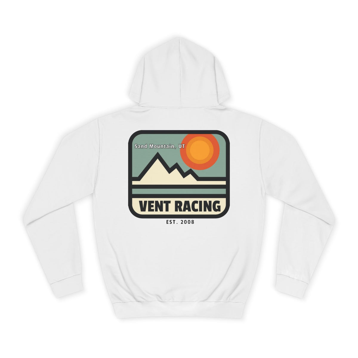 Vent Racing Sand Mountain Unisex Hoodie, College Sweatshirt, Gift for Racing Fans, Casual Apparel, Outdoor Adventure Clothing
