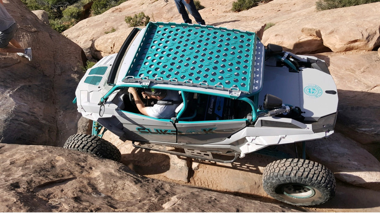 RZR Back Bone Aluminum Roof Rack