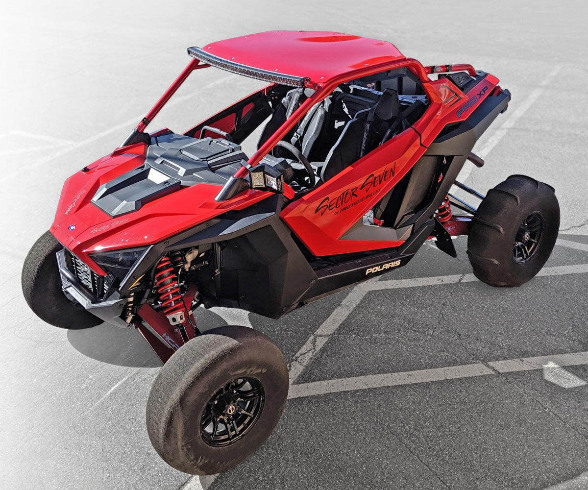 RETROVISEUR INTERIEUR CENTRAL TNC RACING POUR RZR PRO XP ET RZR