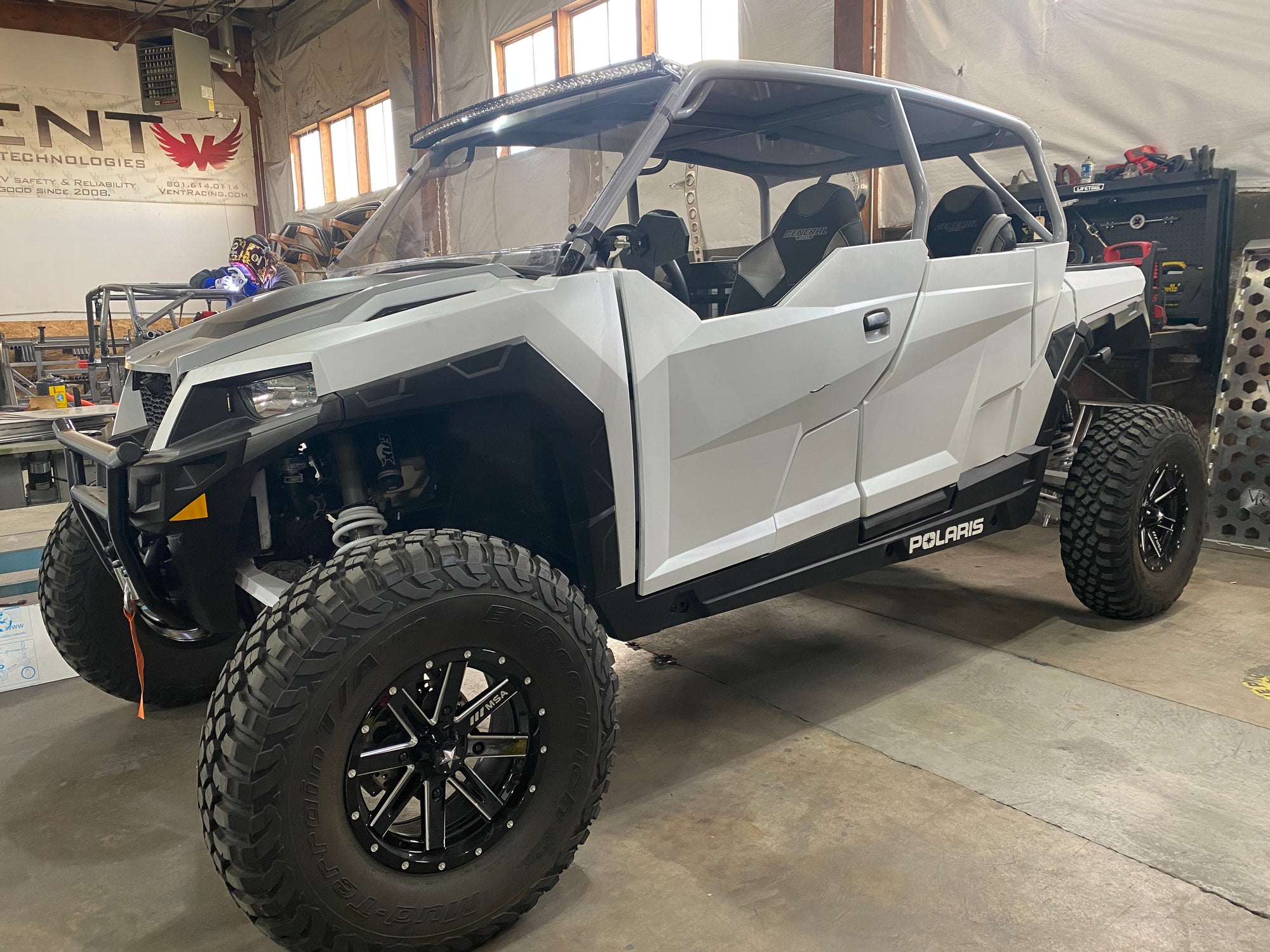 GENERAL  4-SEAT TRUCKER CAGE