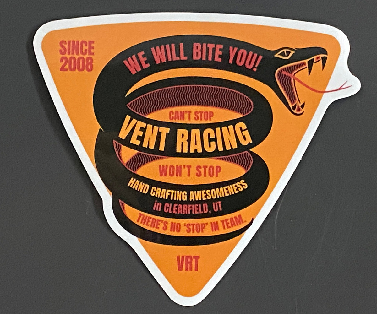Vent Racing Stickers
