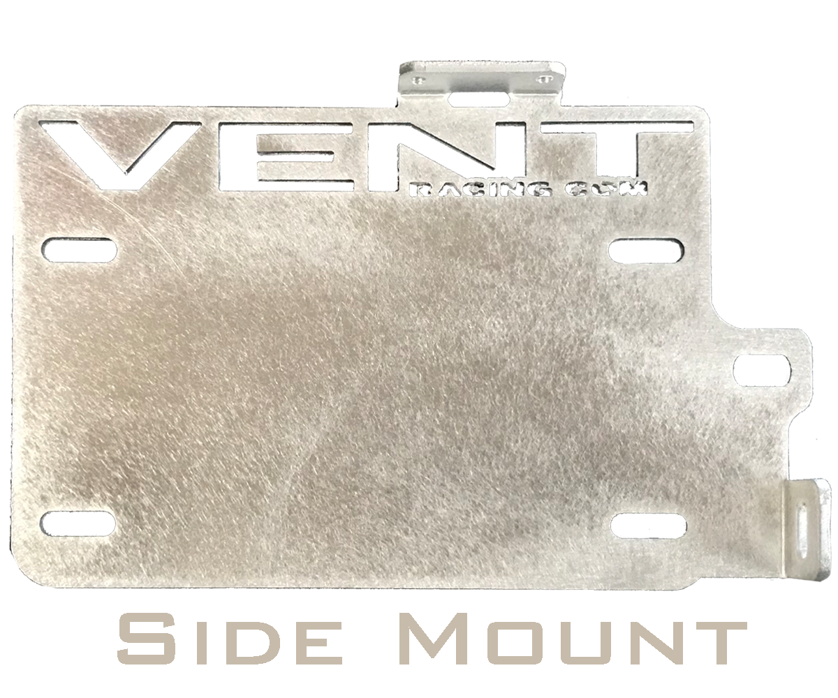 Side Mount RZR License Plate Holder